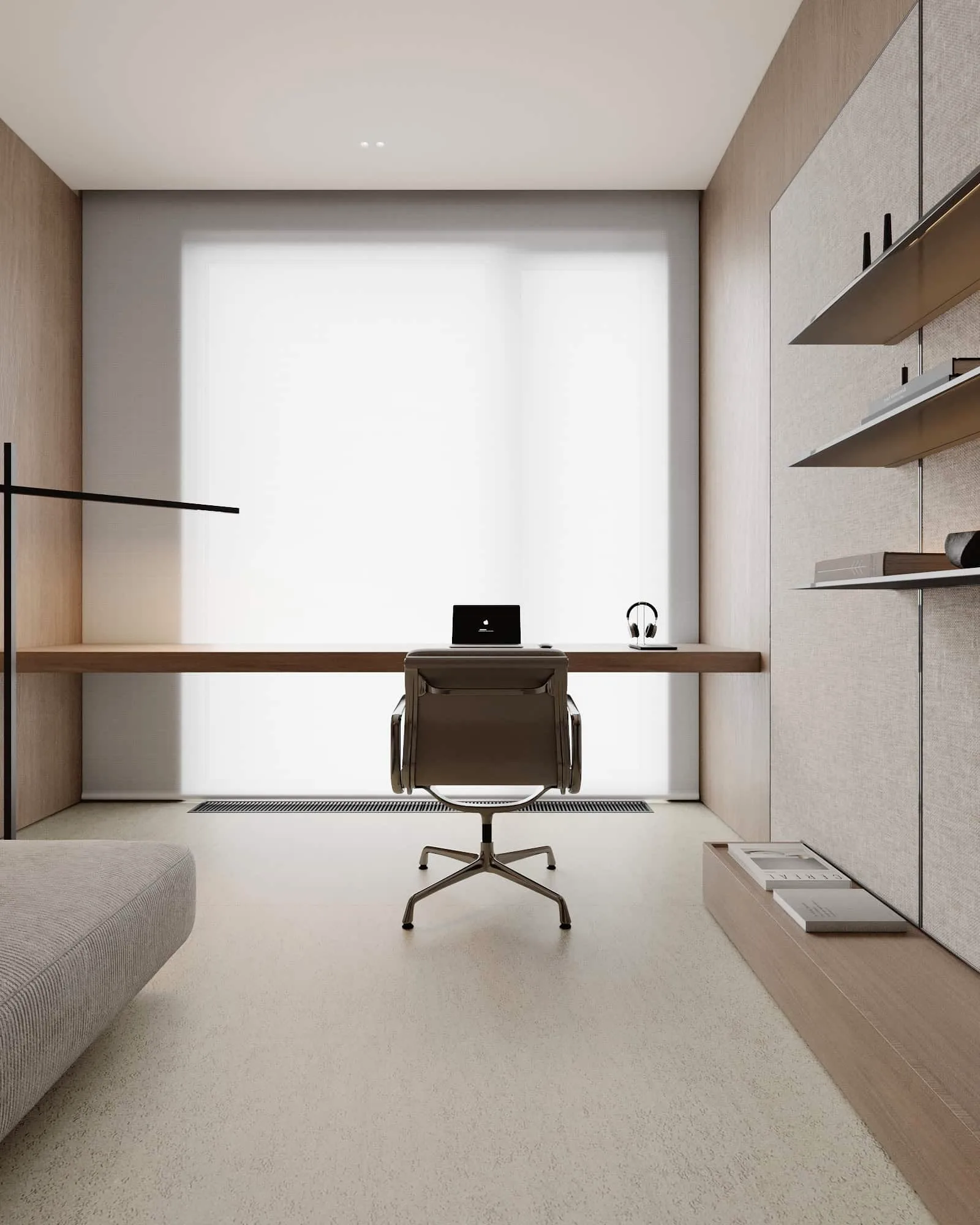 阿拉木图 Kvadrat 建筑师的公寓设计：现代生活的放松内饰