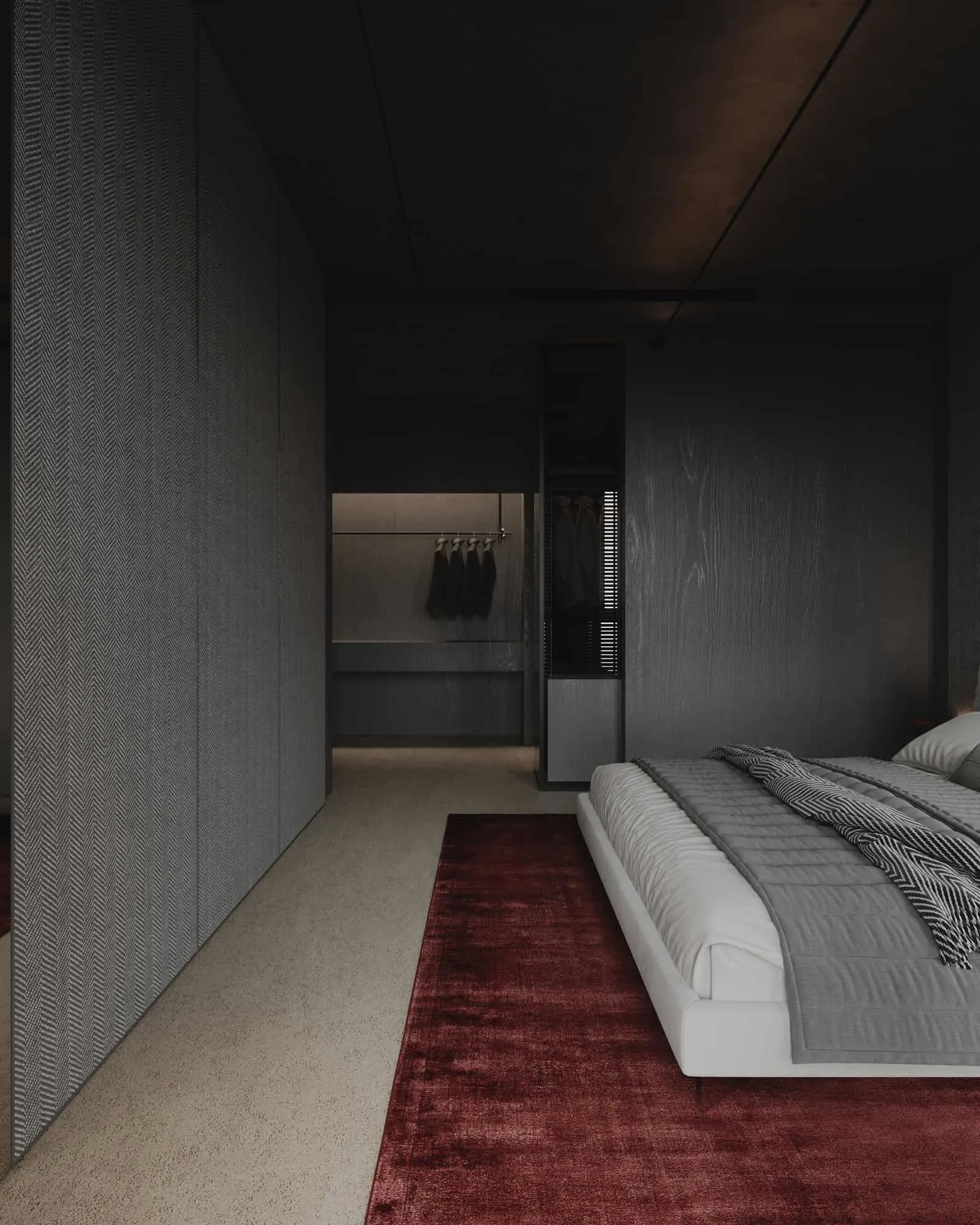 阿拉木图 Kvadrat 建筑师的公寓设计：现代生活的放松内饰