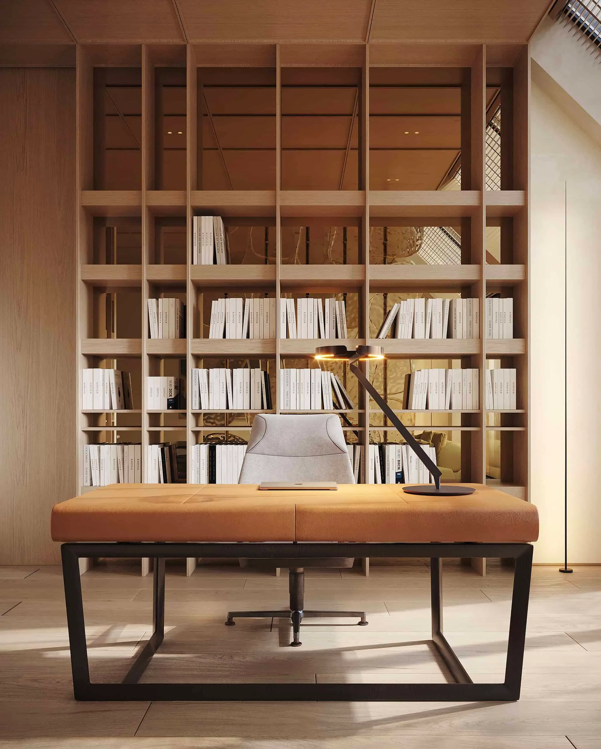 莫斯科Kerimov Architects设计的两层公寓：温暖极简主义研究