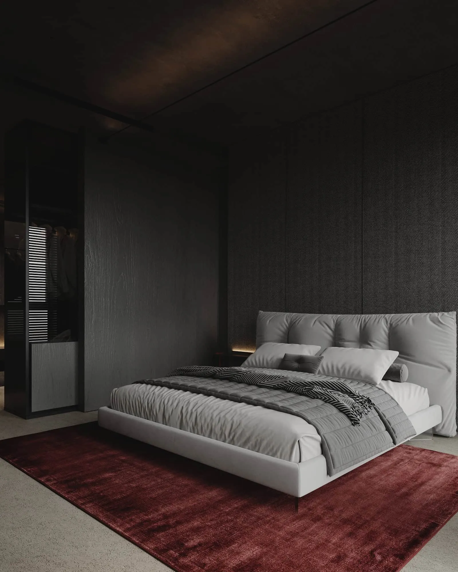 阿拉木图 Kvadrat 建筑师的公寓设计：现代生活的放松内饰