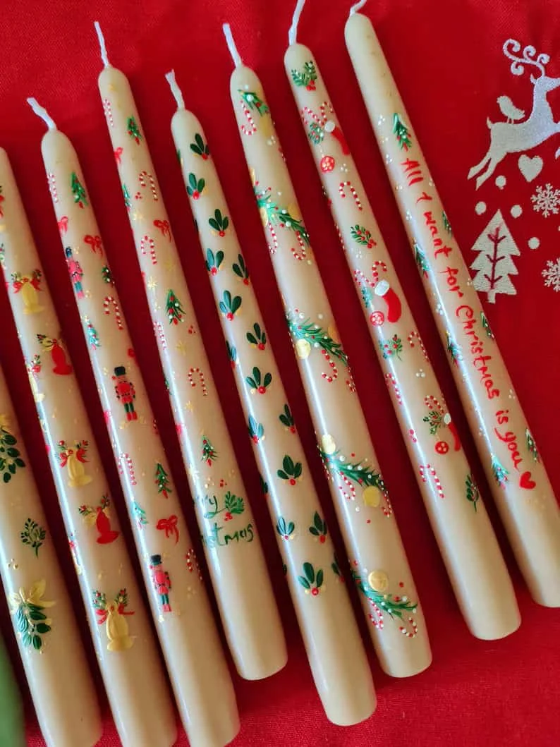 Decorative Christmas Candle Holders for Added Charm