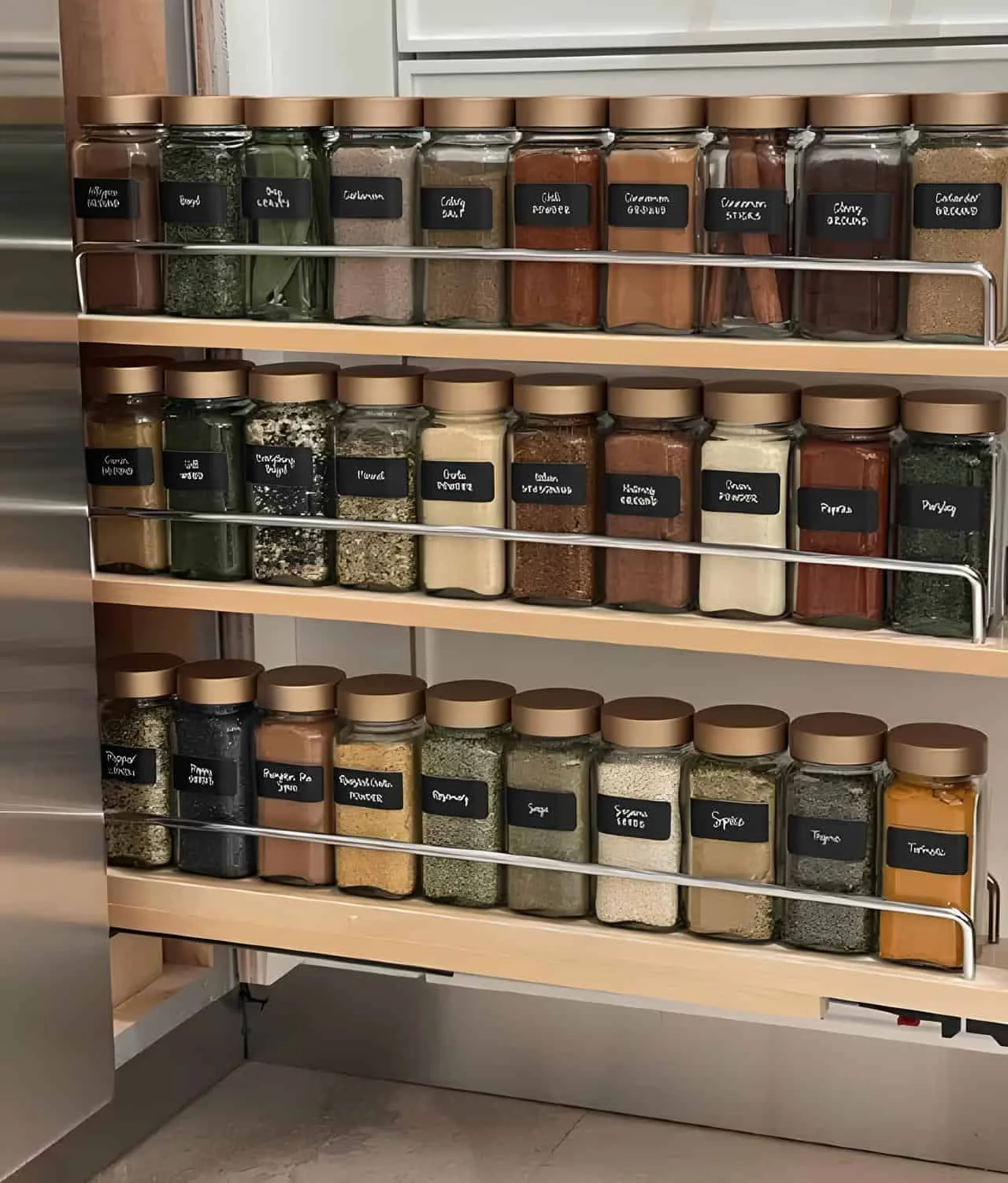 23. Добавьте выдвижную полку для специй