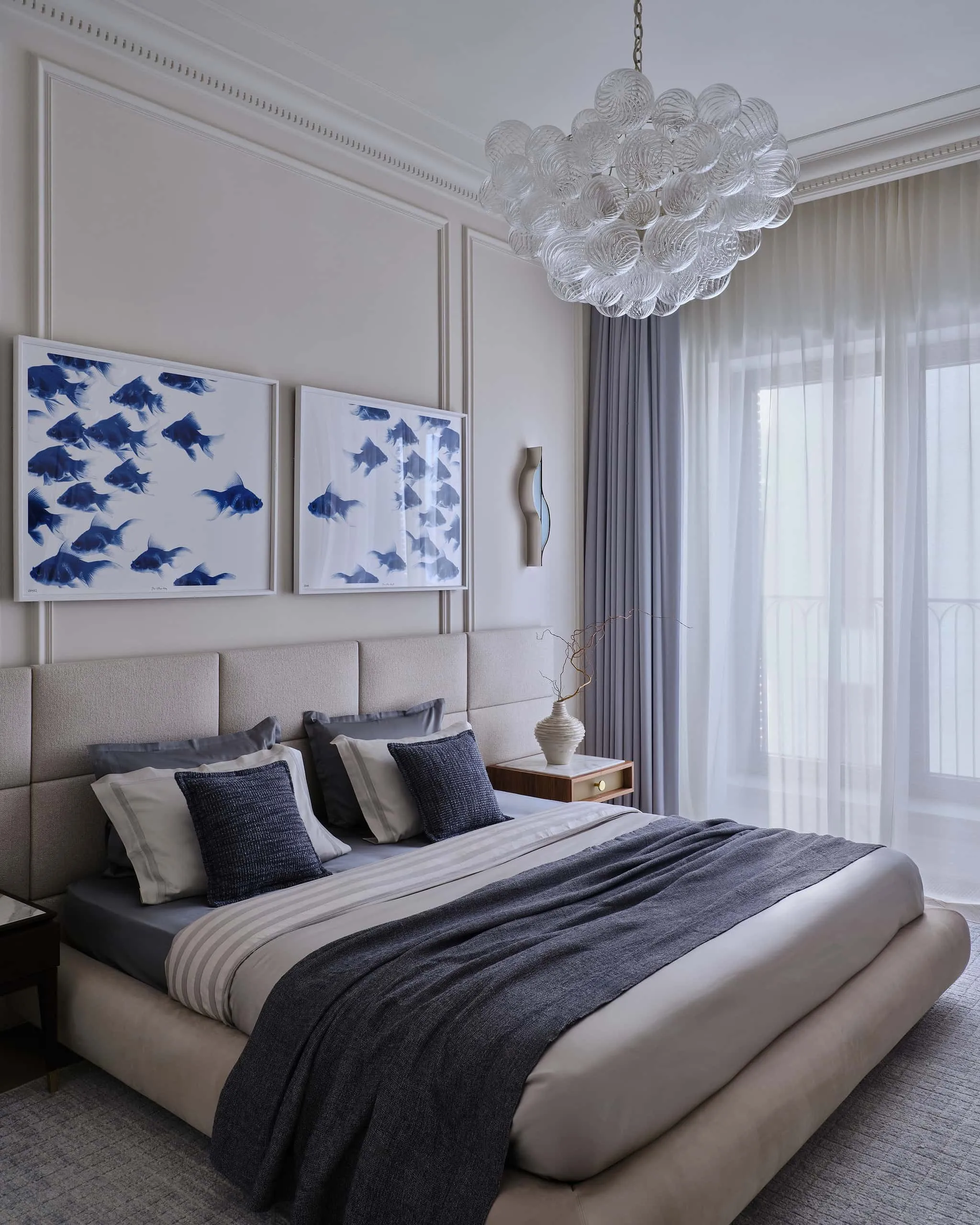 法式优雅与美式舒适在莫斯科公寓中的完美融合，由Simple Interiors设计