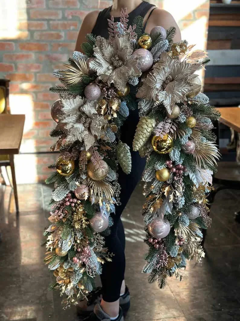 Adding Lights to Your Christmas Garland