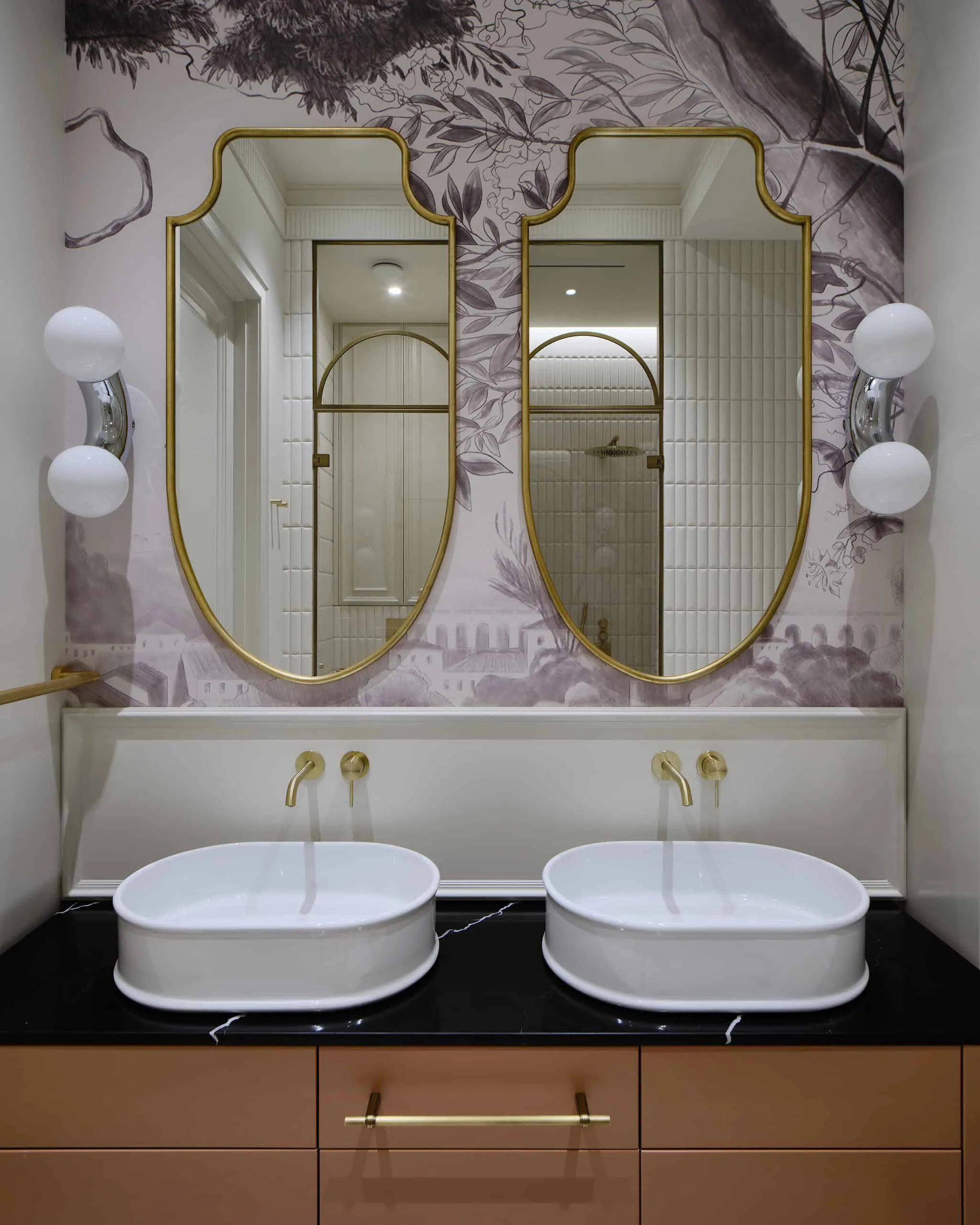 法式优雅与美式舒适在莫斯科公寓中的完美融合，由Simple Interiors设计