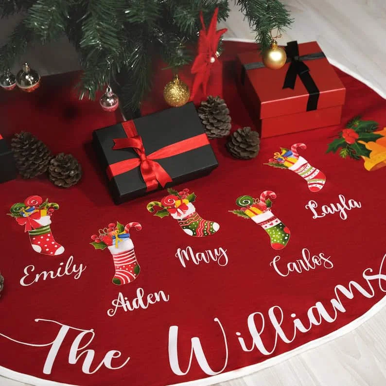 Rustic and Farmhouse-Inspired Tree Skirts