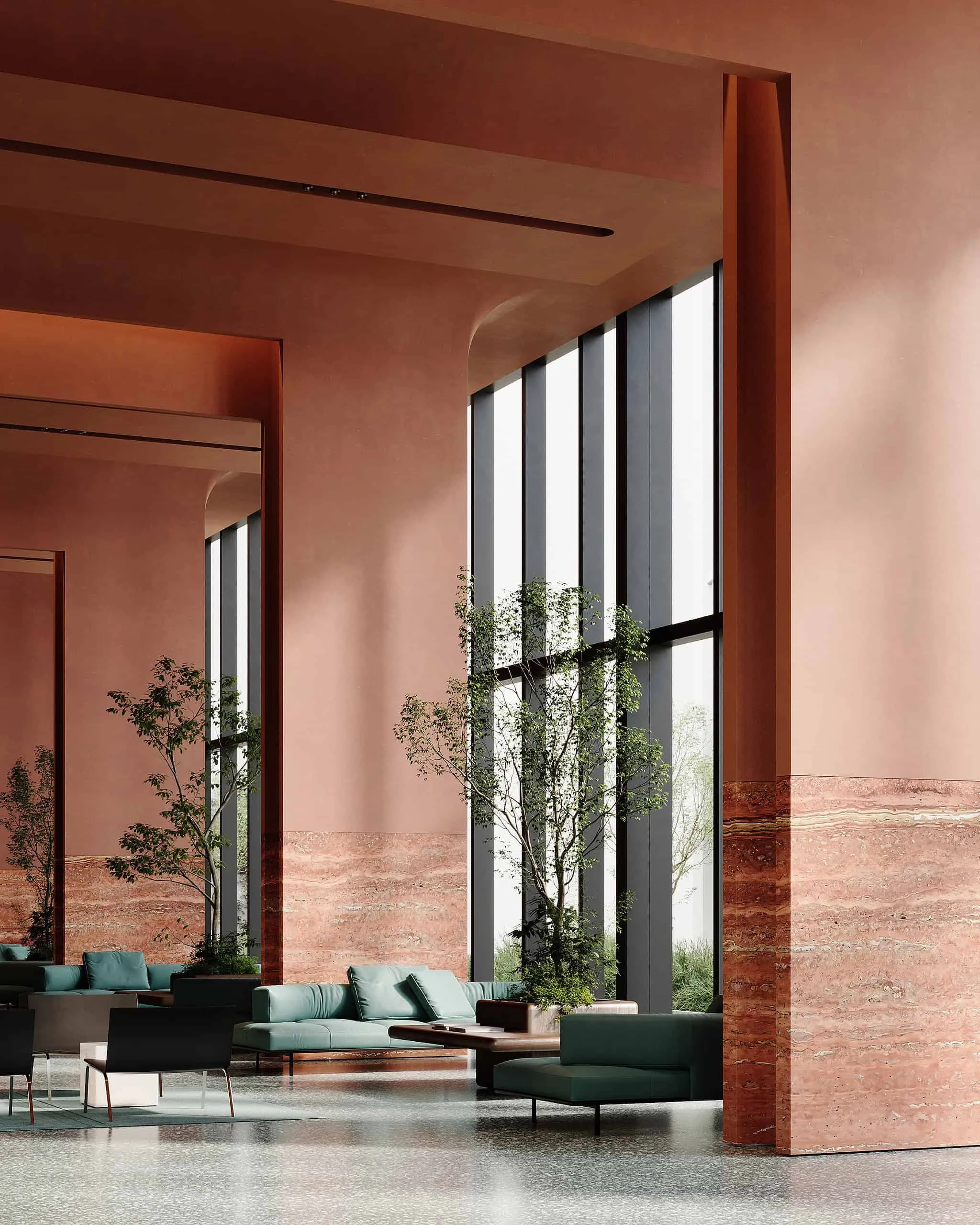 FRAME办公大厅由Babayants建筑事务所设计——莫斯科公共空间的重新定义