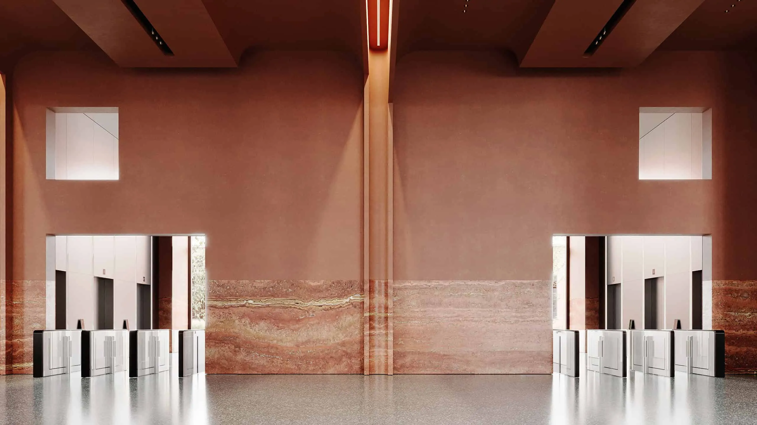 FRAME办公大厅由Babayants建筑事务所设计——莫斯科公共空间的重新定义