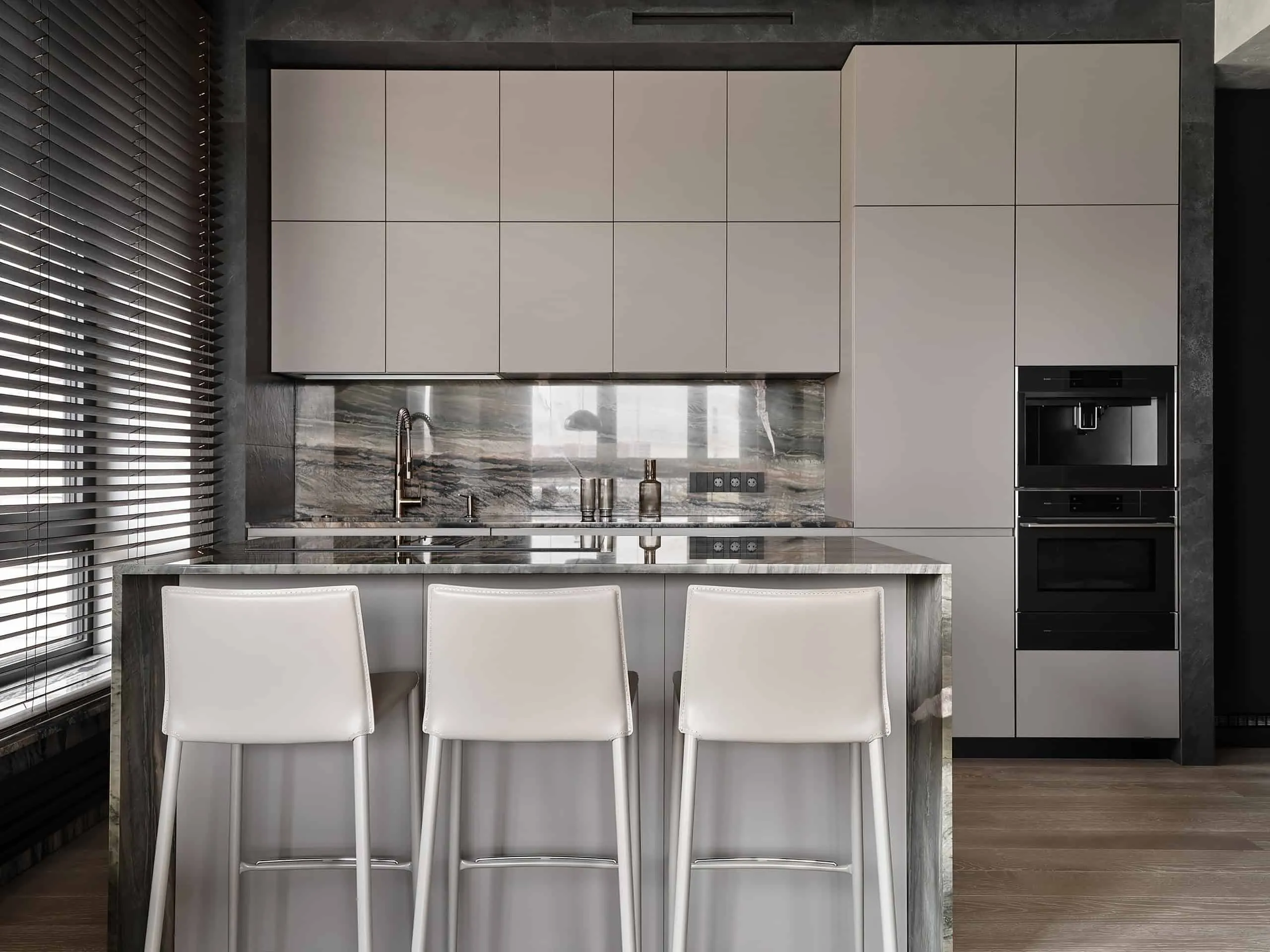 Квартира з тяжким характером — вид 09, гостьова кімната з медіа-стіною