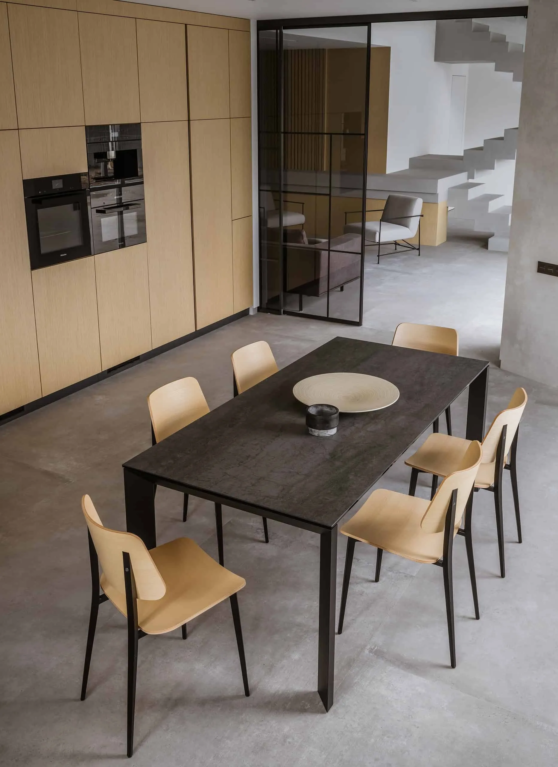 House with Flying Staircase: Minimalist Renovation by Makedesign Studio