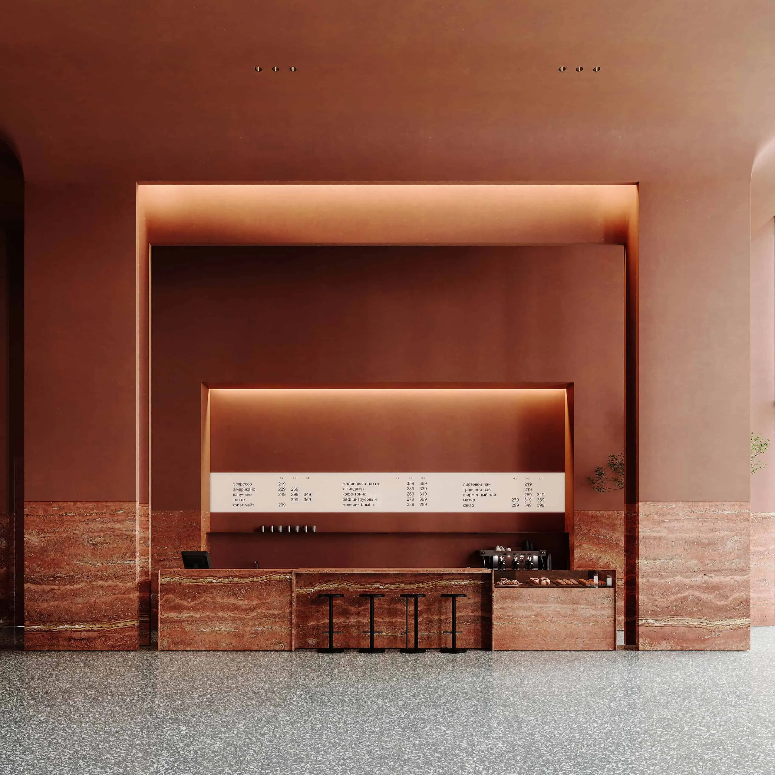 FRAME办公大厅由Babayants建筑事务所设计——莫斯科公共空间的重新定义