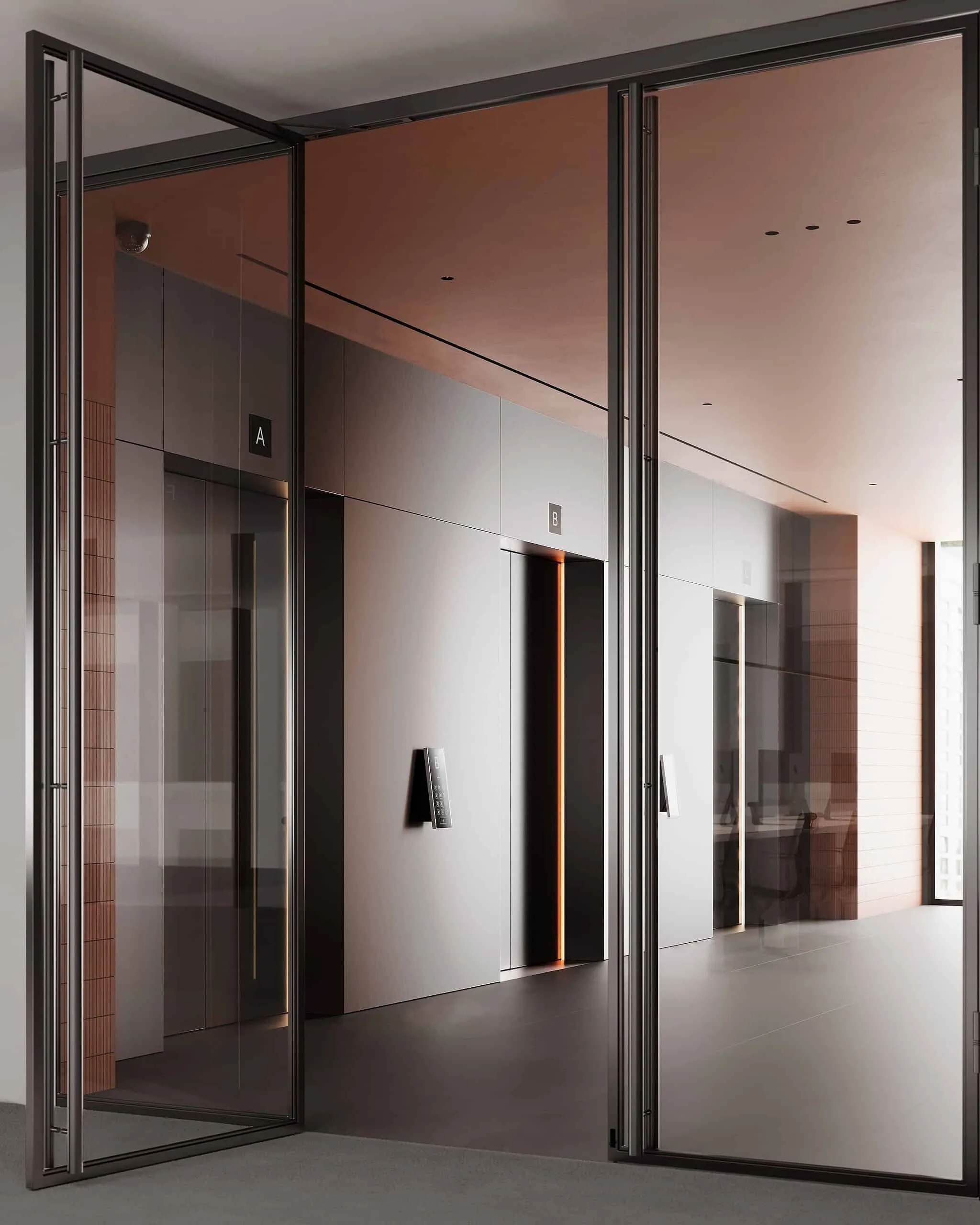 FRAME办公大厅由Babayants建筑事务所设计——莫斯科公共空间的重新定义