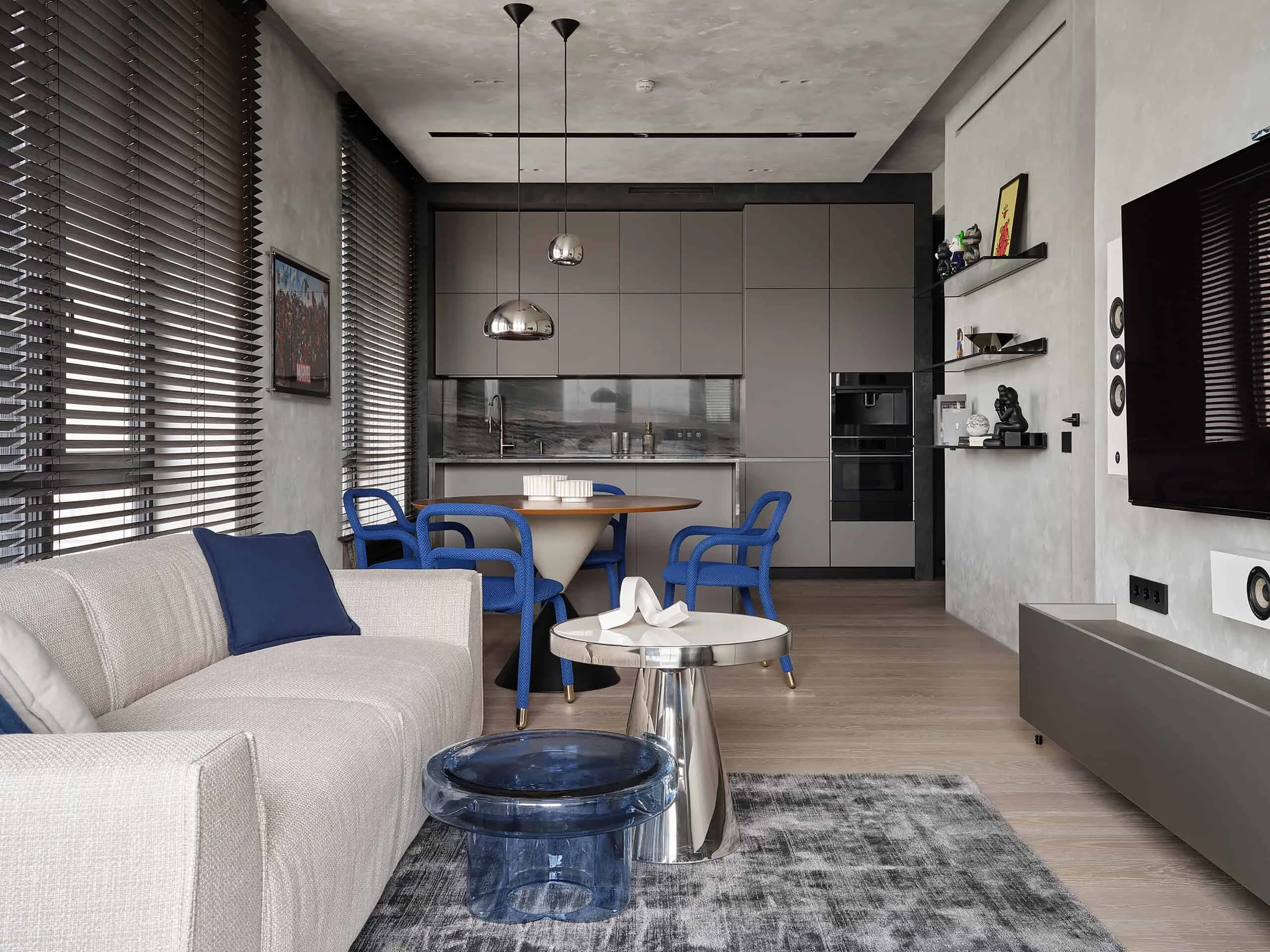 Квартира з тяжким характером — вид 07, кухонна стійка