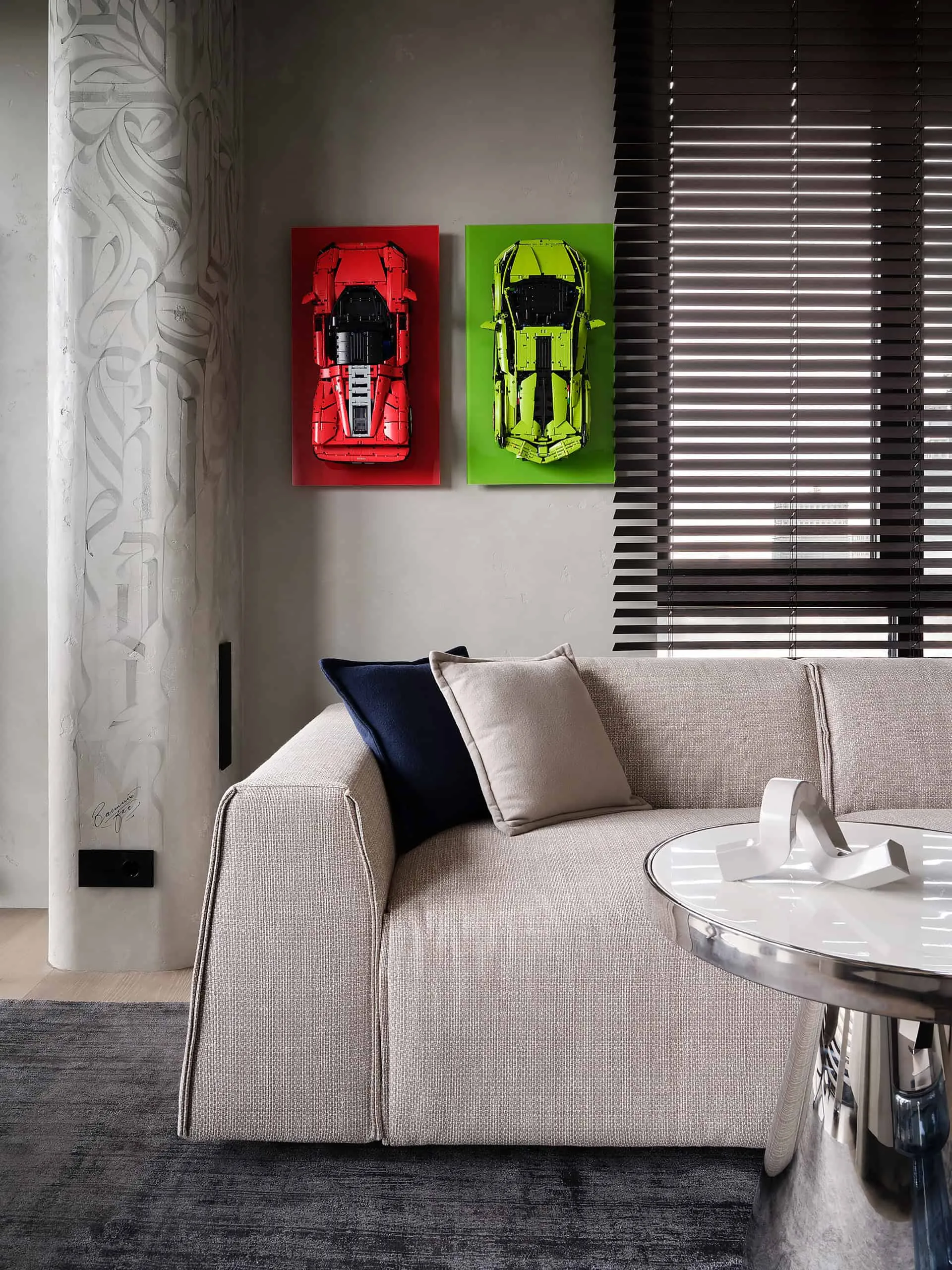 Квартира з тяжким характером — портретний вид 04 з кастомним меблем