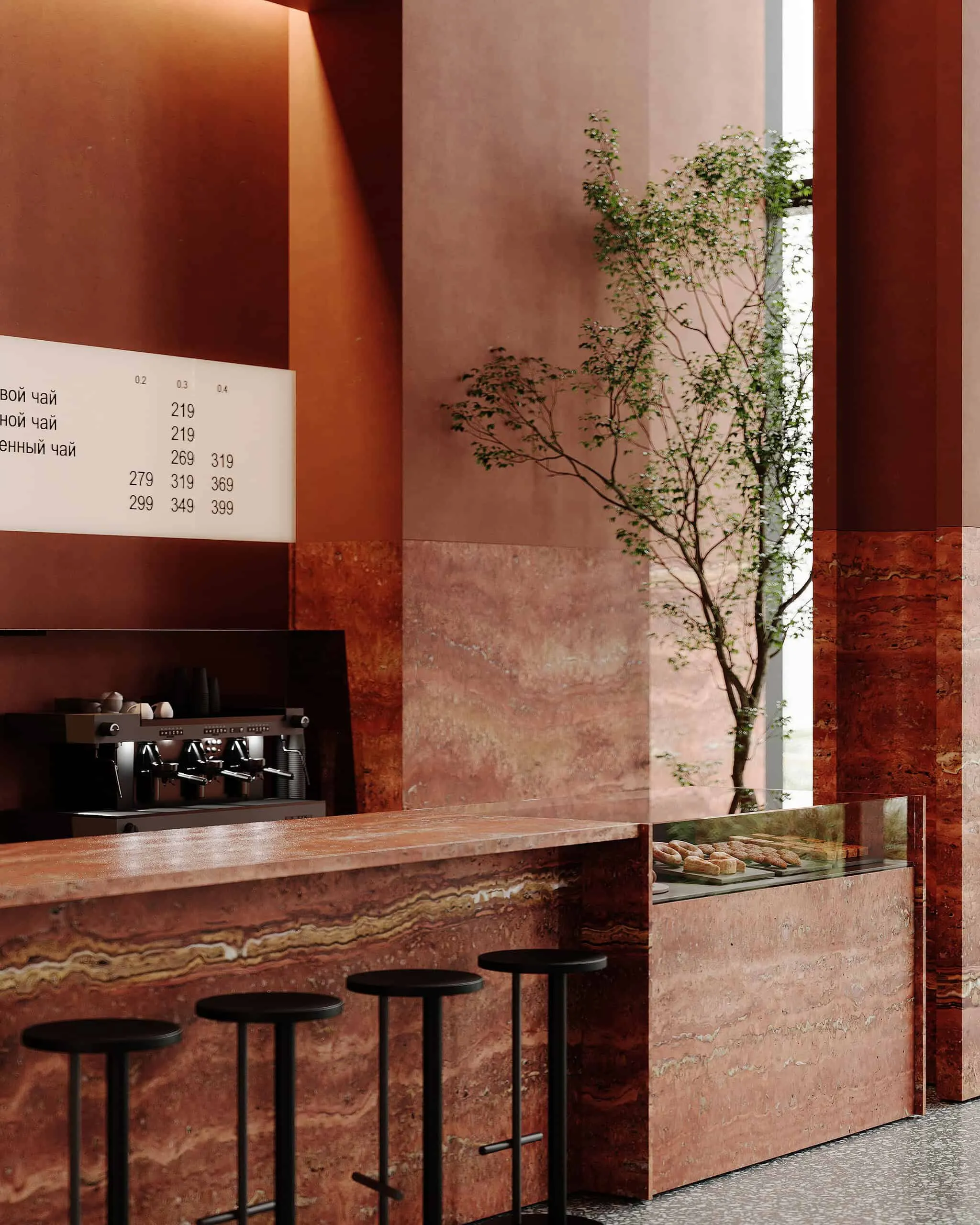 FRAME办公大厅由Babayants建筑事务所设计——莫斯科公共空间的重新定义