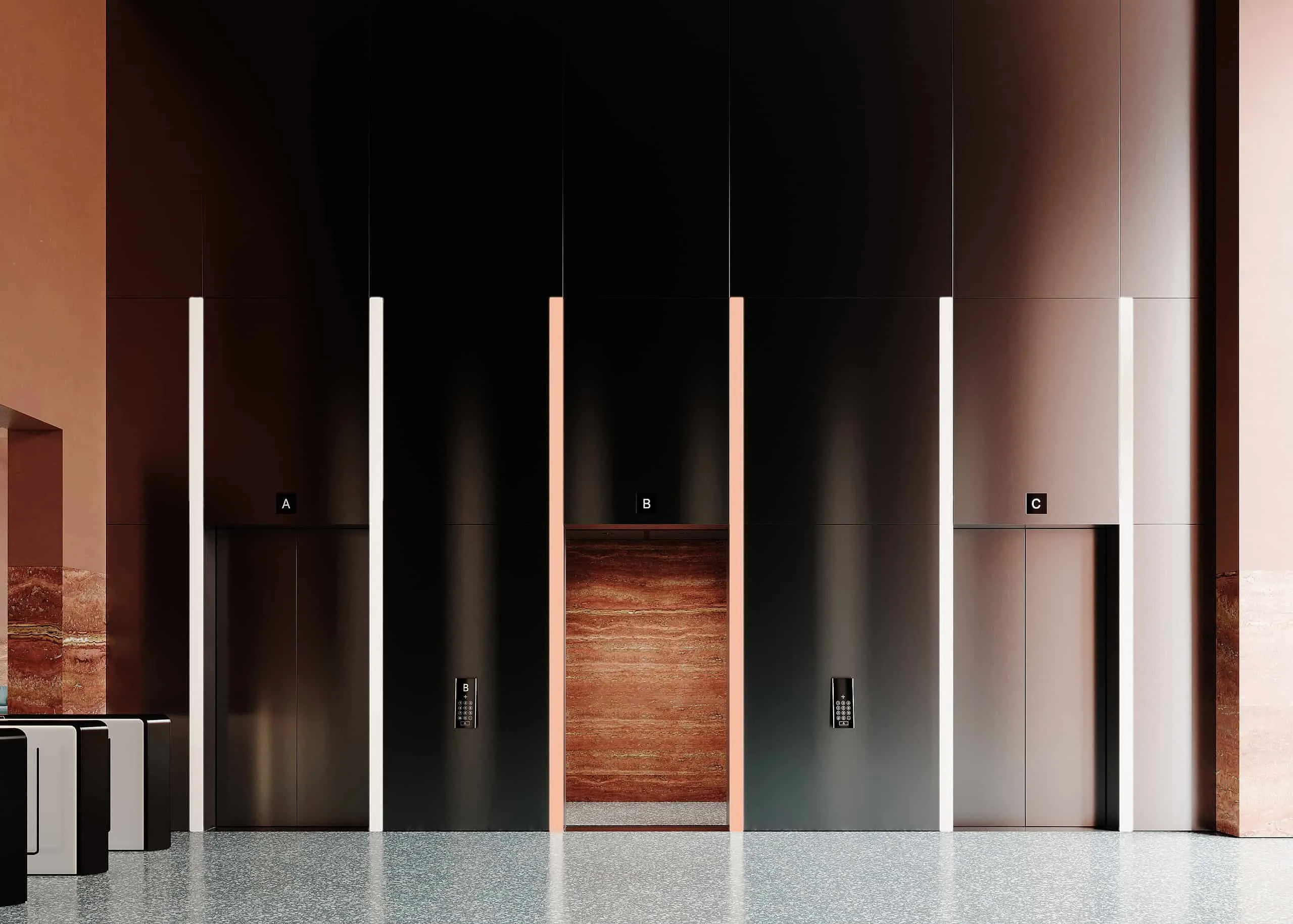 FRAME办公大厅由Babayants建筑事务所设计——莫斯科公共空间的重新定义