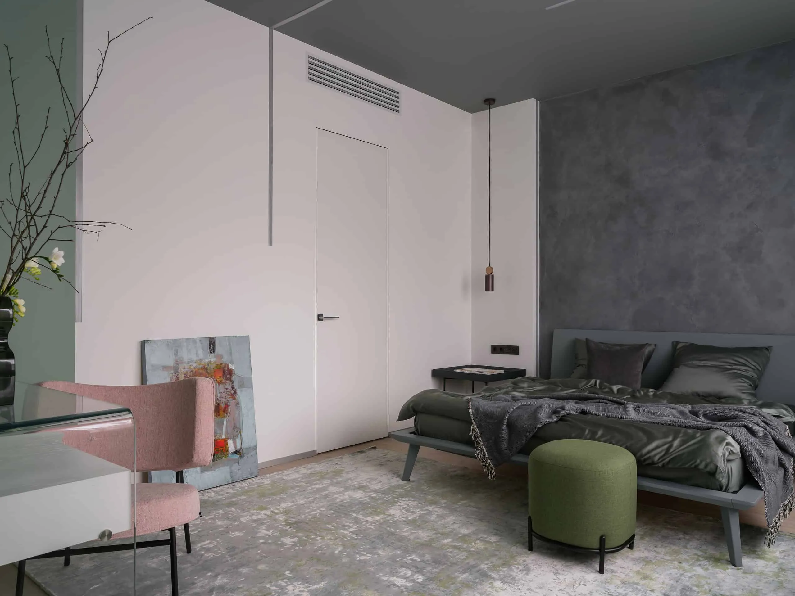 House with Flying Staircase: Minimalist Renovation by Makedesign Studio