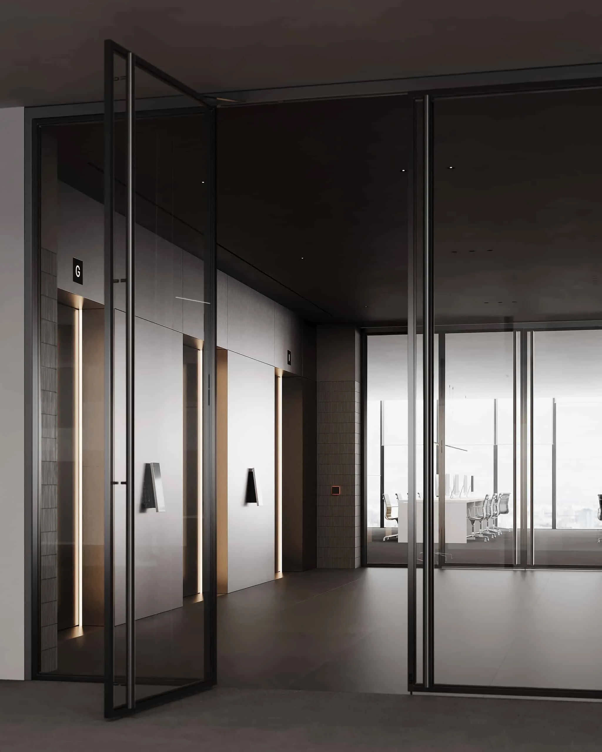 FRAME办公大厅由Babayants建筑事务所设计——莫斯科公共空间的重新定义