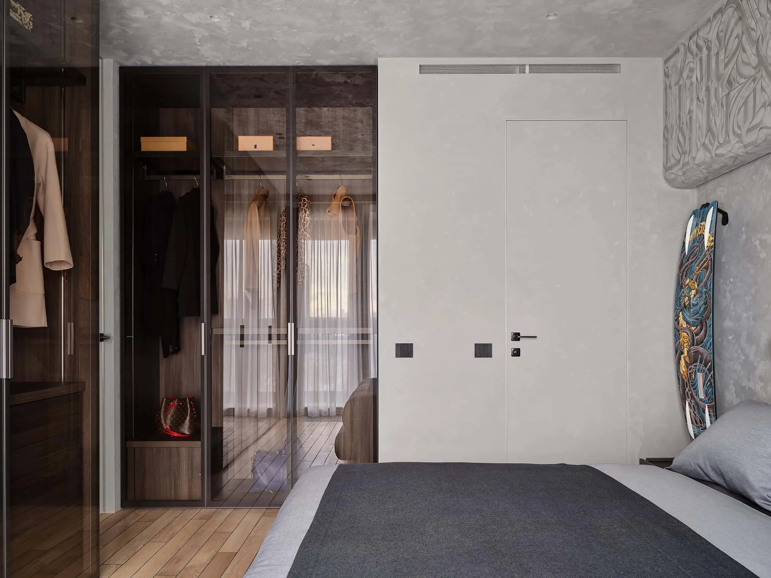 Квартира з тяжким характером — вид 23, головна частина ліжка і панель