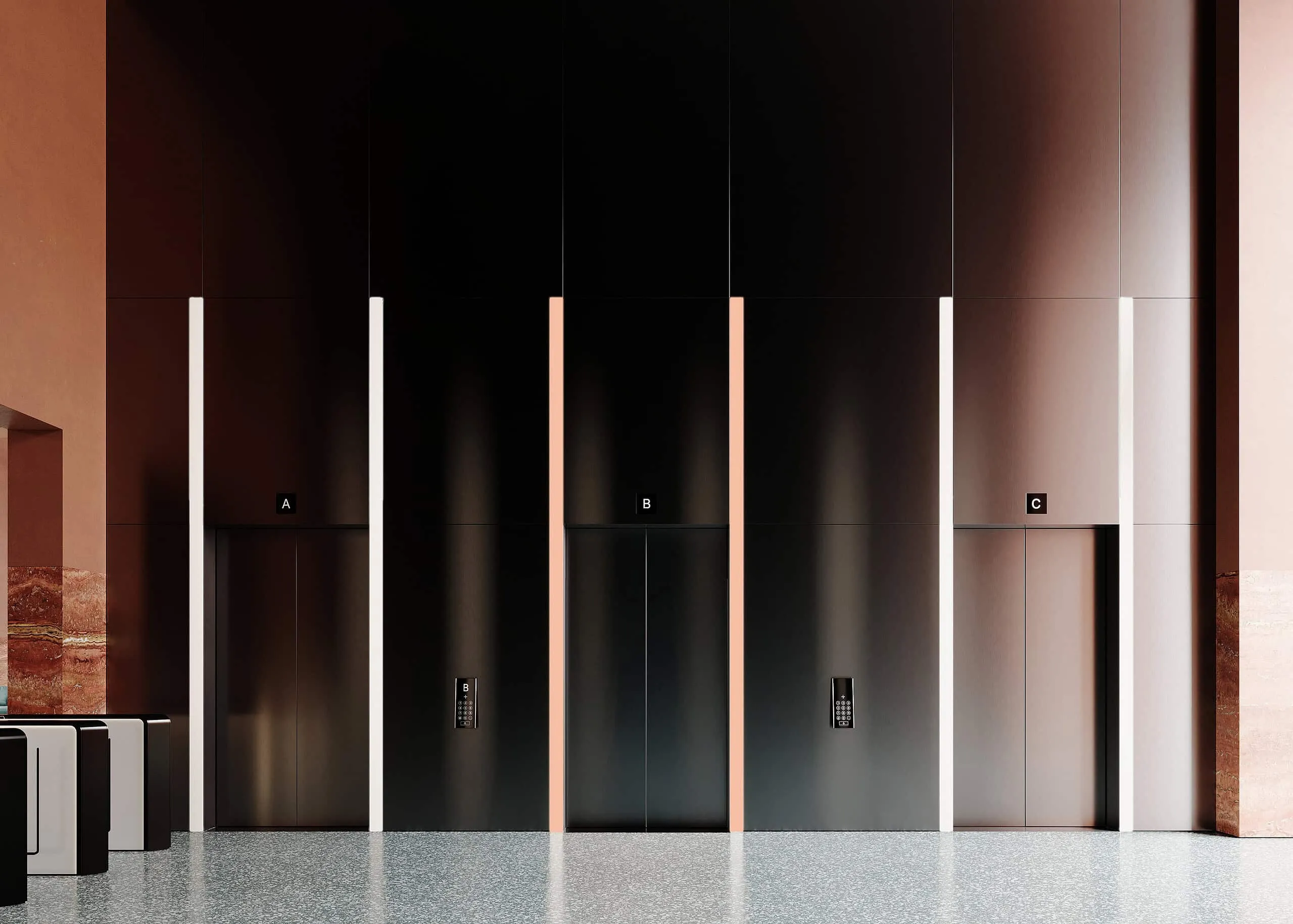 FRAME办公大厅由Babayants建筑事务所设计——莫斯科公共空间的重新定义