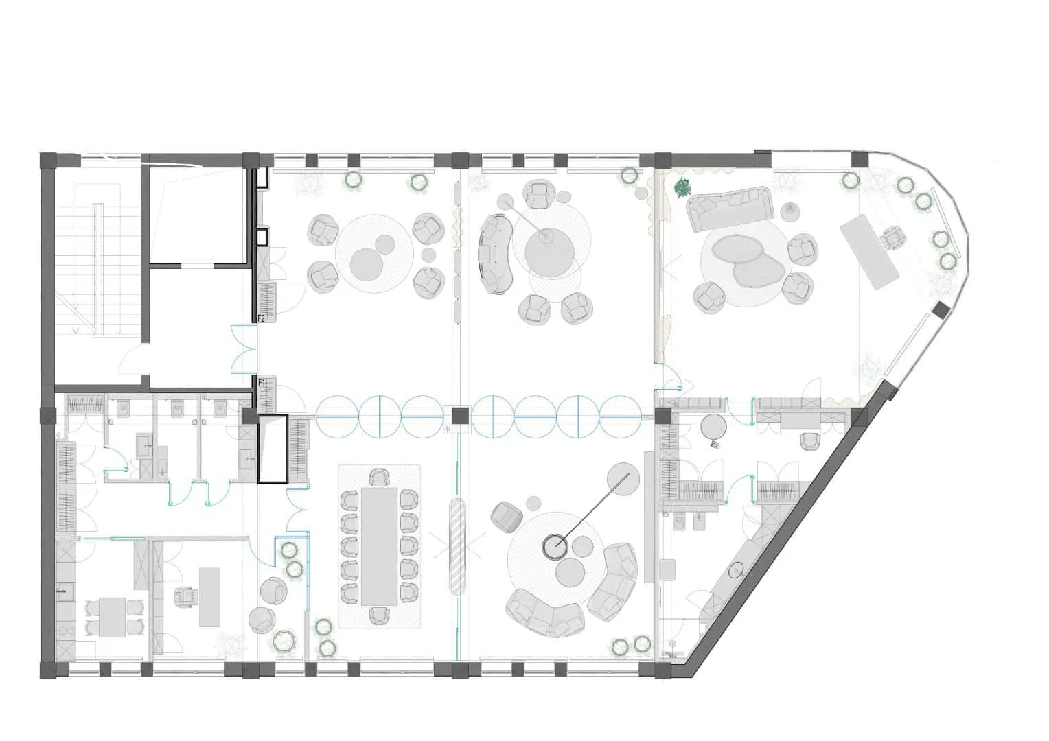 塔什干家用办公室：功能性与舒适性的和谐结合