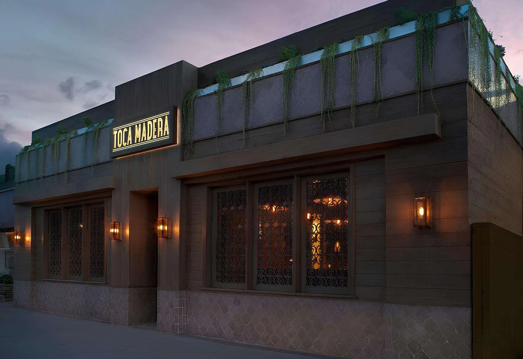 Interior view of Toca Madera restaurant, image 9.