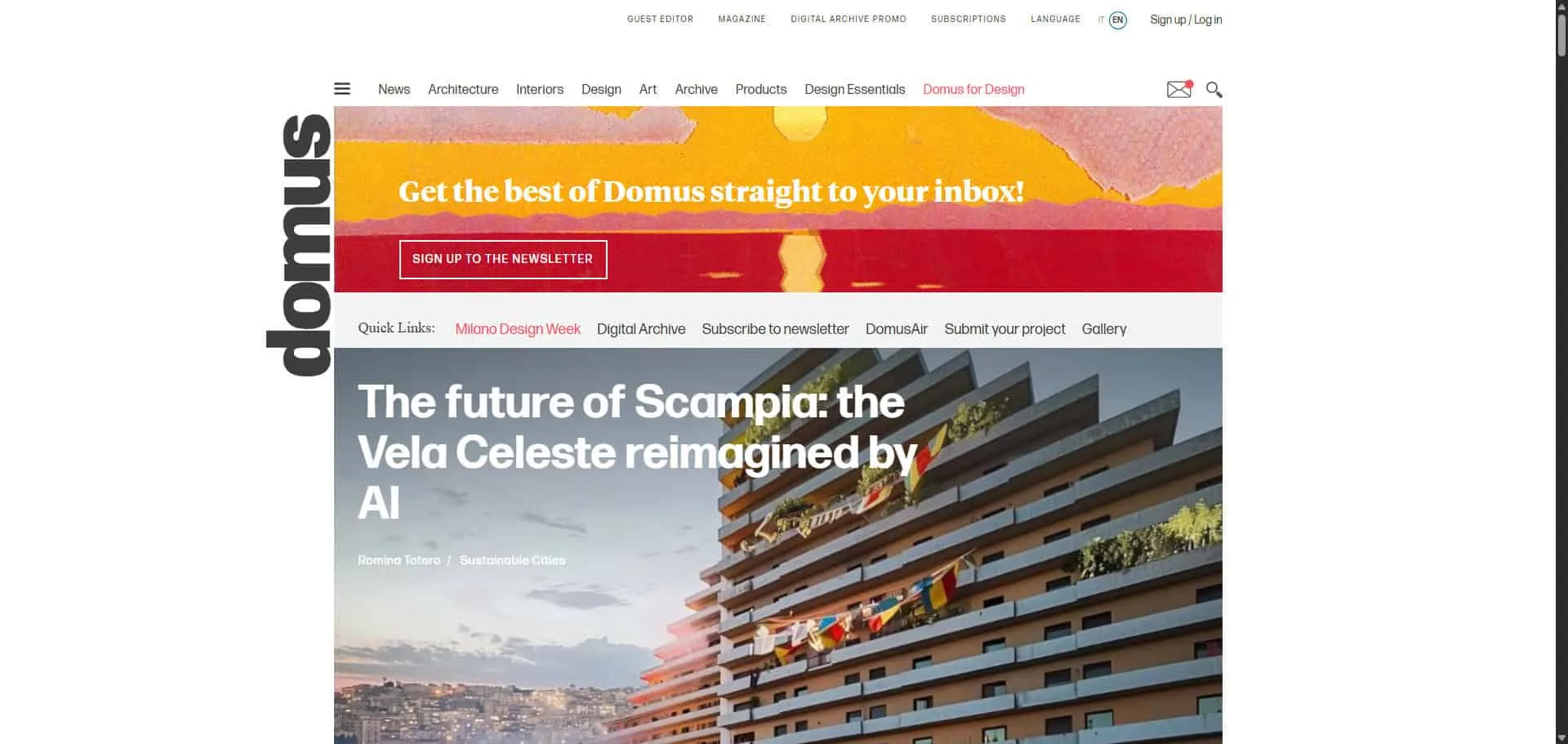 21个最佳建筑网站，为建筑师和创意总监提供灵感