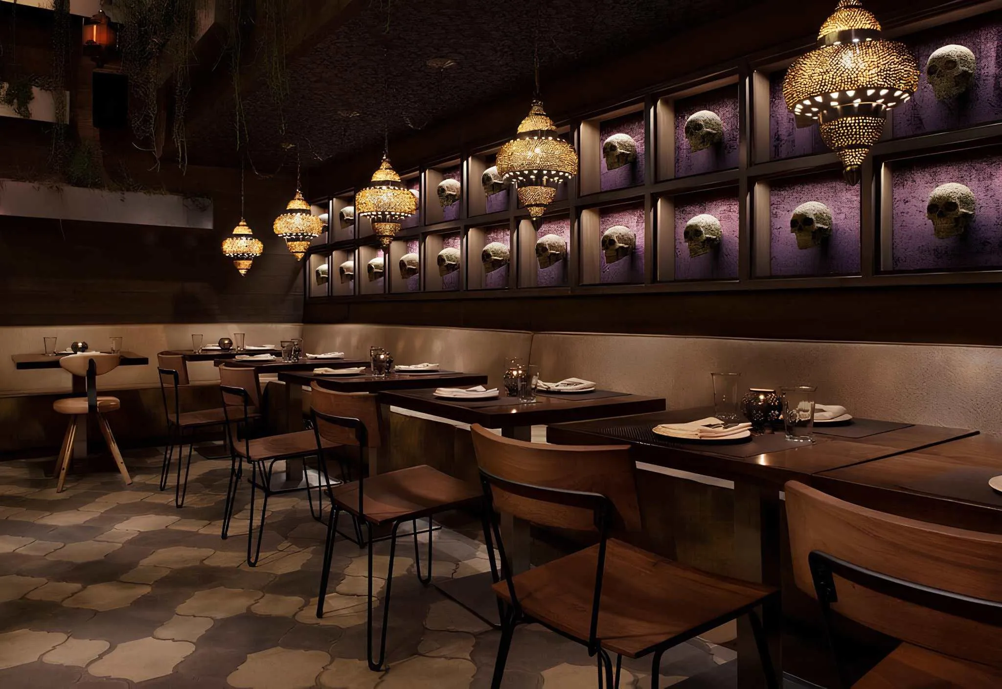 Interior view of Toca Madera restaurant, image 2.