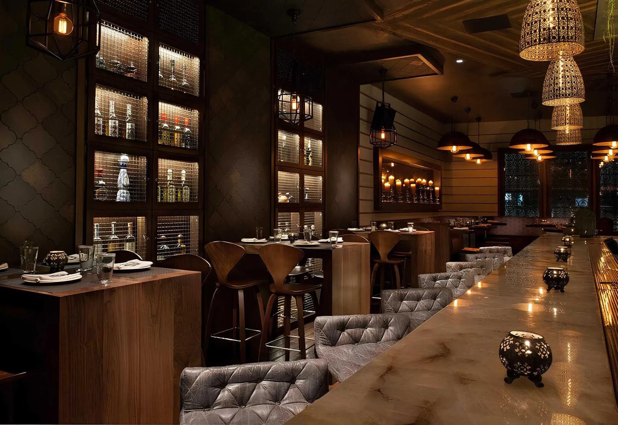 Interior view of Toca Madera restaurant, image 5.