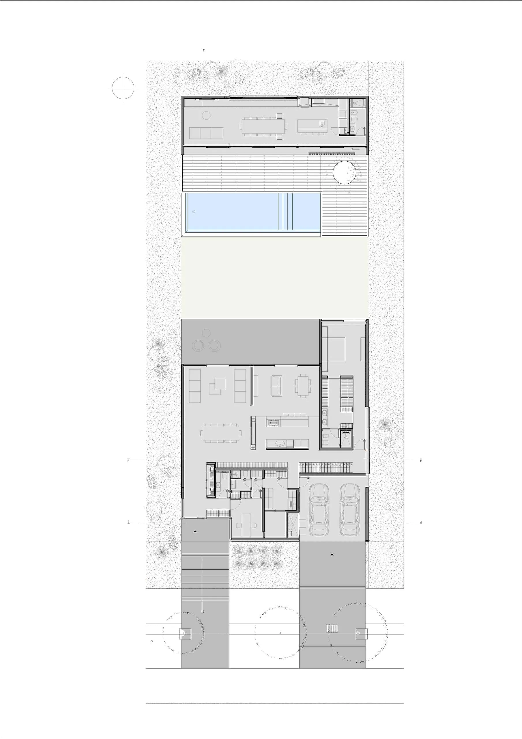 A4estudio设计的Kasa EE：门多萨阳光混凝土度假屋
