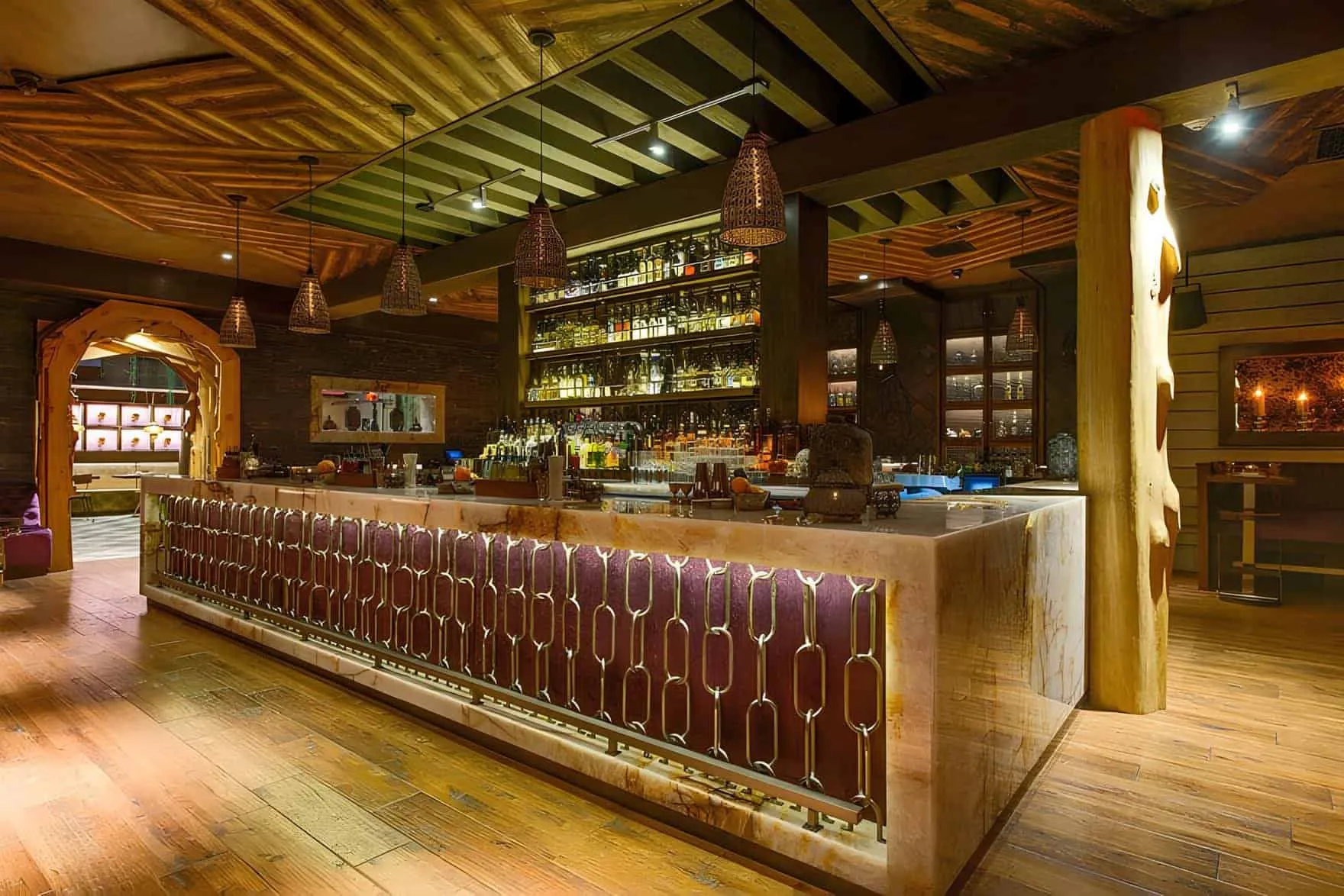 Interior view of Toca Madera restaurant, image 8.