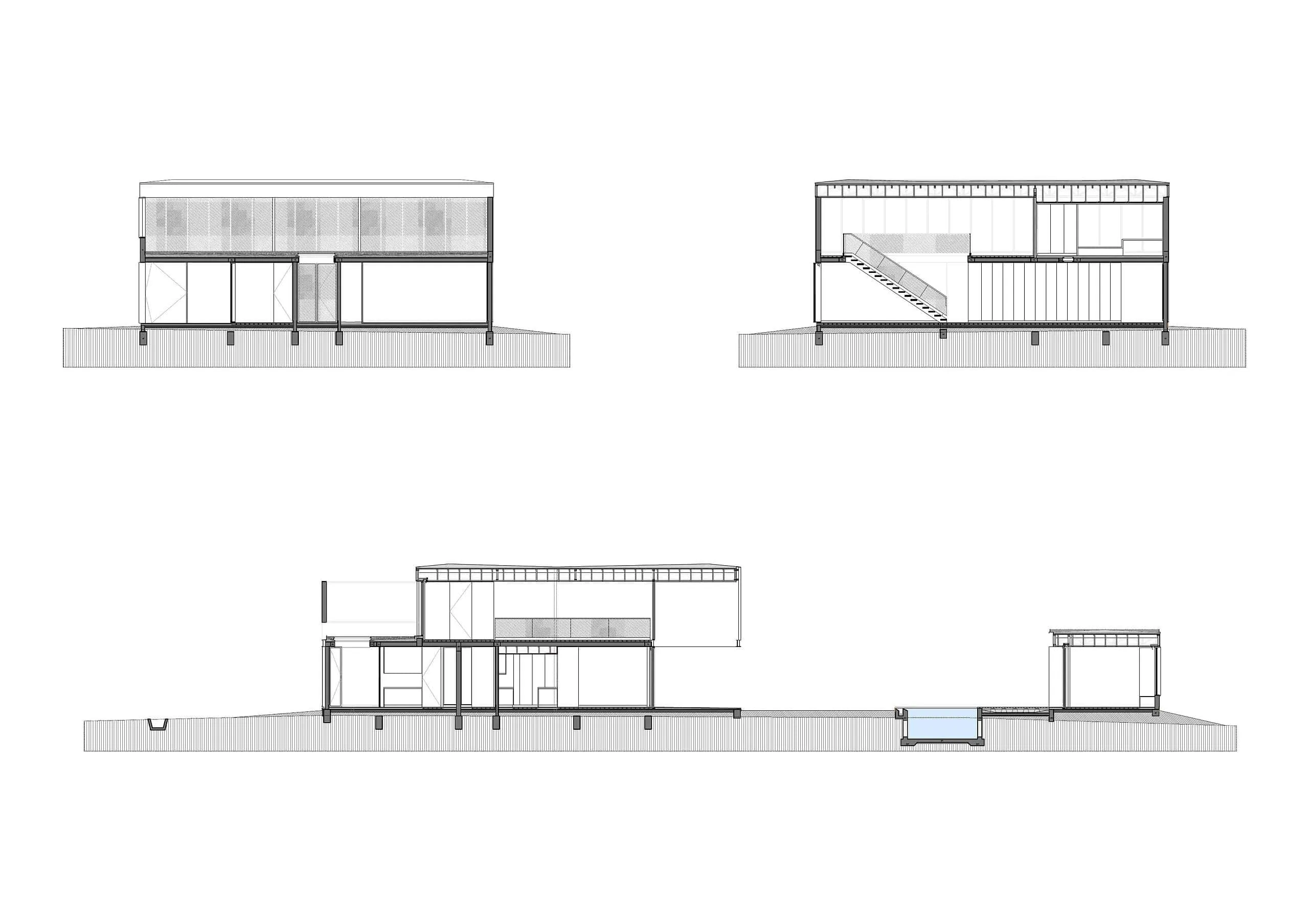 A4estudio设计的Kasa EE：门多萨阳光混凝土度假屋