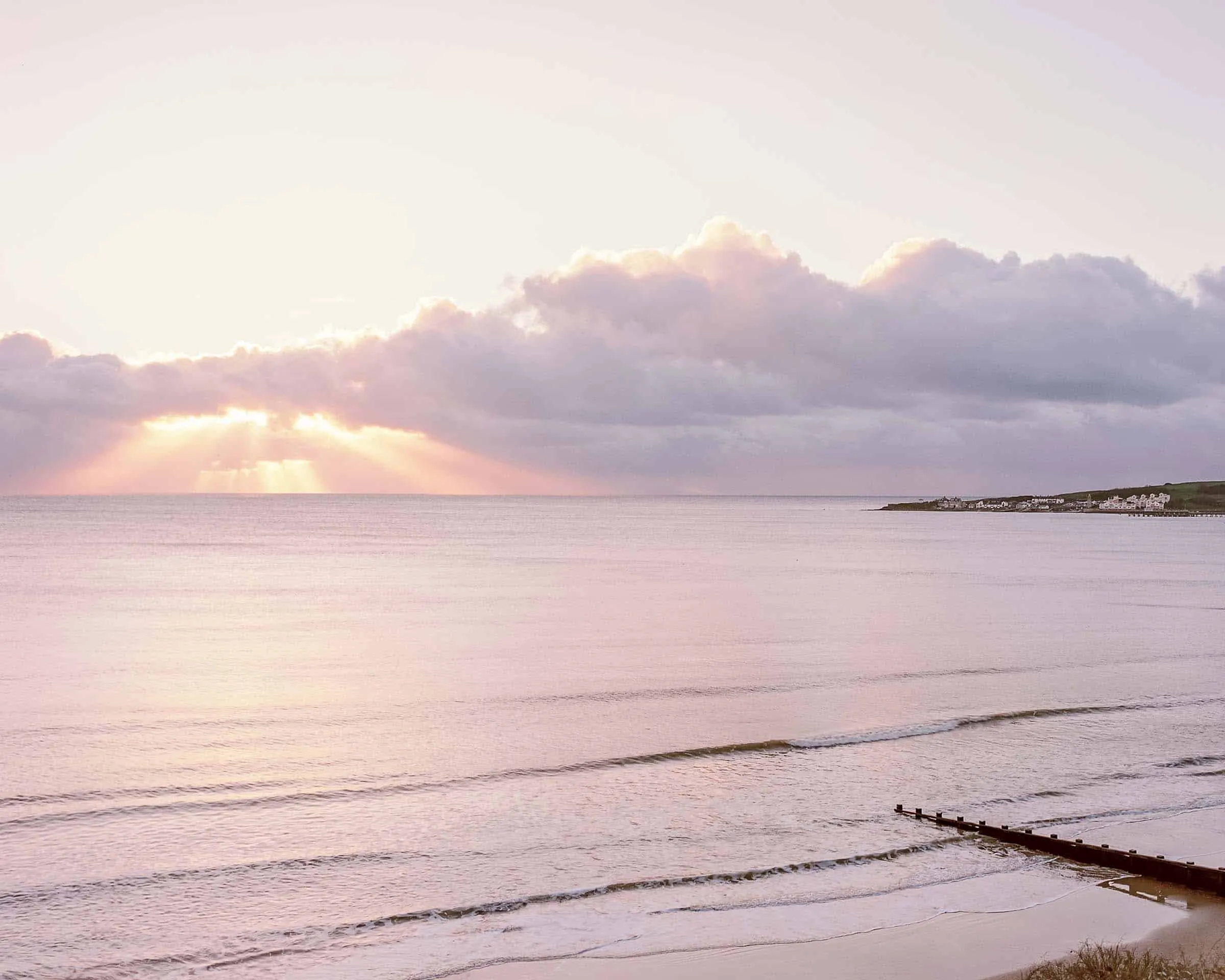 多塞特海岸木结构房屋在博勒德埃斯特特