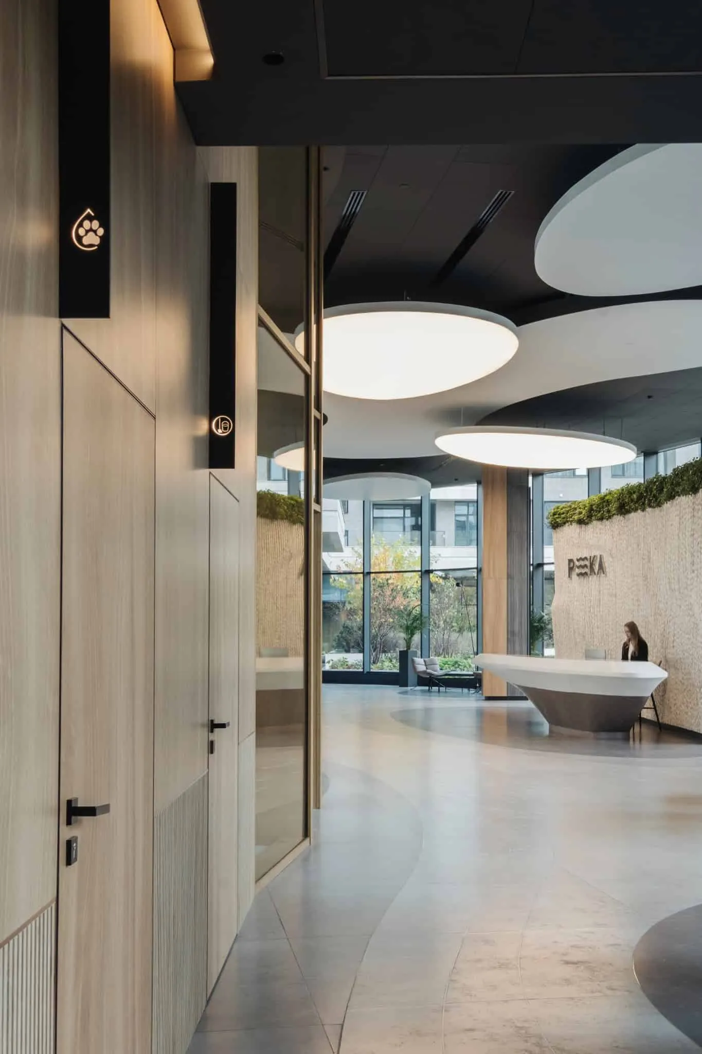 RIVER by VSA.studio, reception view, Moscow, Russia