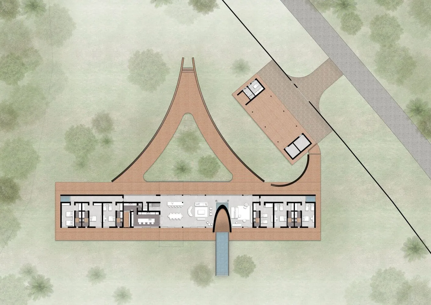 Passive house by Mareines Arquitetura: Self-sufficient cottage in Brazilian rural areas Passive house by Mareines Arquitetura: Self-sufficient cottage in Brazilian rural areas