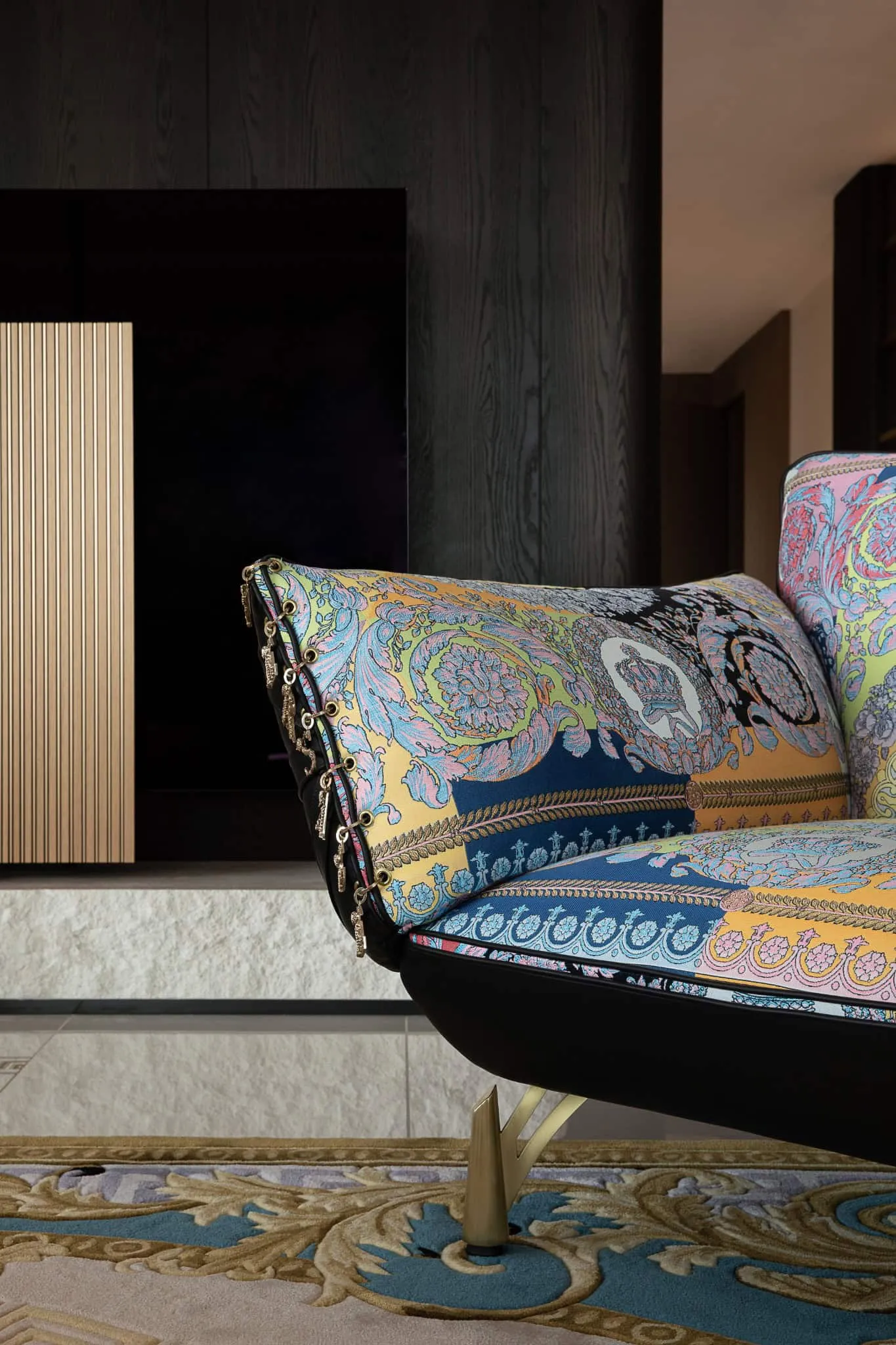 Azure Heights armchair upholstery detail by BDSD Boundless Design, Shenzhen, China