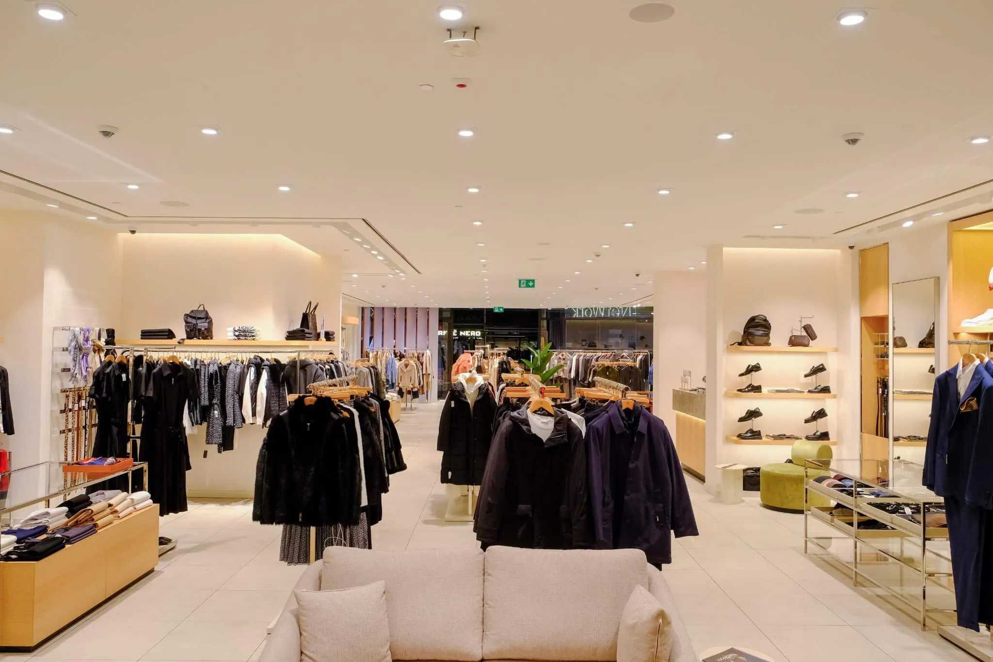 Second interior overview of NetWork Stores by Boytorun Architects in Turkey