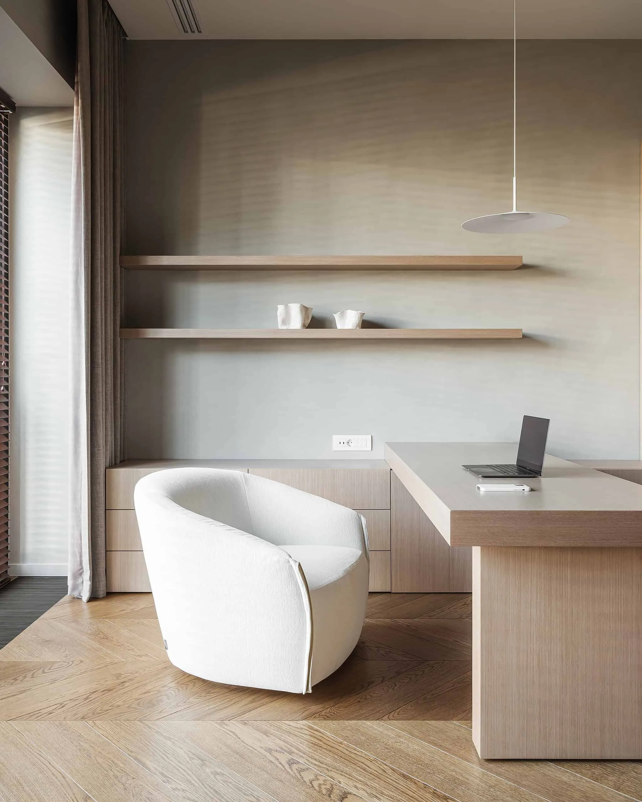 Penthouse in the Clouds Nain Residence by KNKO Architecture Studio — 240 m² Apartment in Moscow