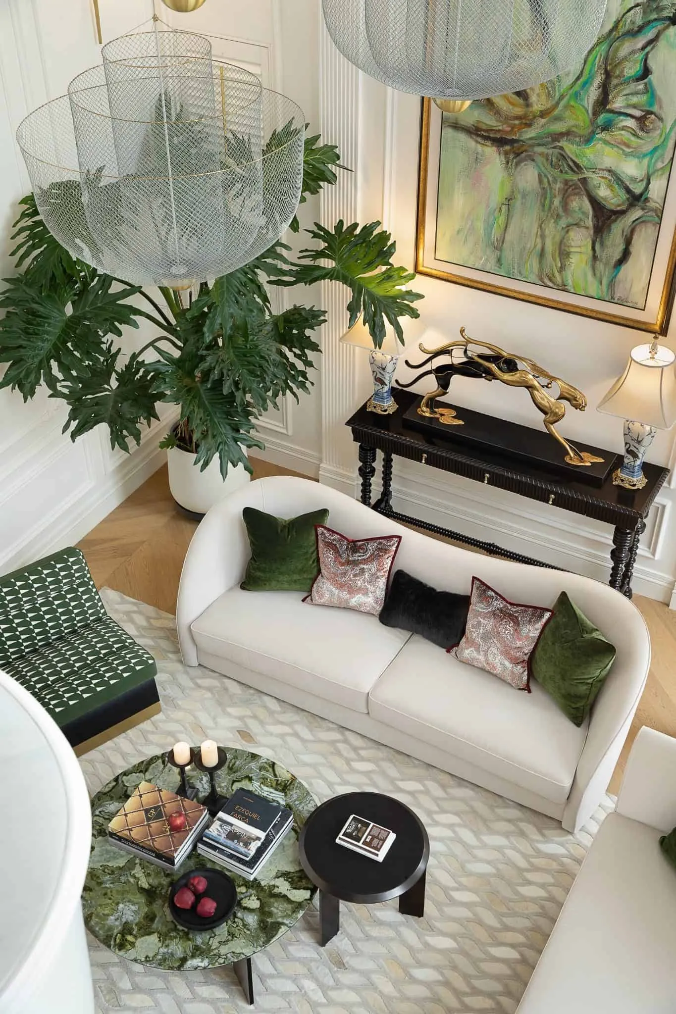 Crepuscule Manor 由 BDSD Boundless Design 设计 —— 东莞客厅俯视图