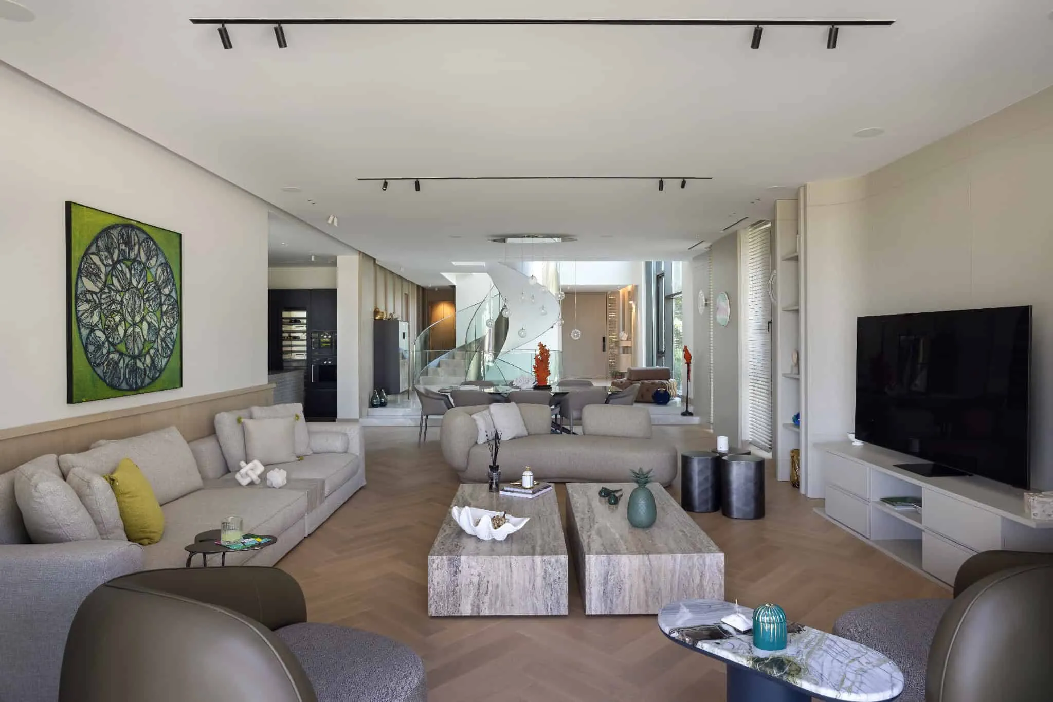 Bodrum M.M别墅，由SCAW – Sibel Cihan Architecture设计，Demirbükü湾开放式布局，博德鲁姆，土耳其