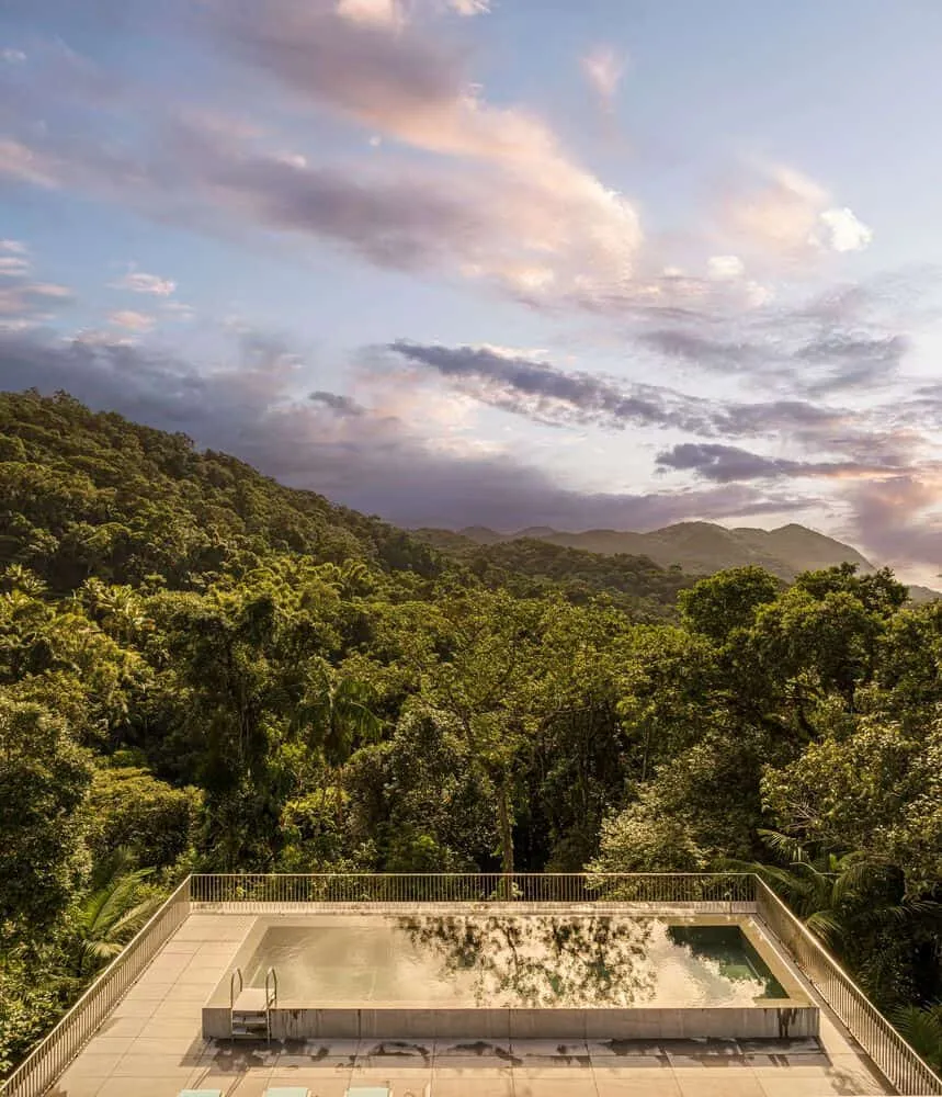 Canopy House by Studio MK27 – rooftop infinity pool with forest views, Guarujá, Brazil