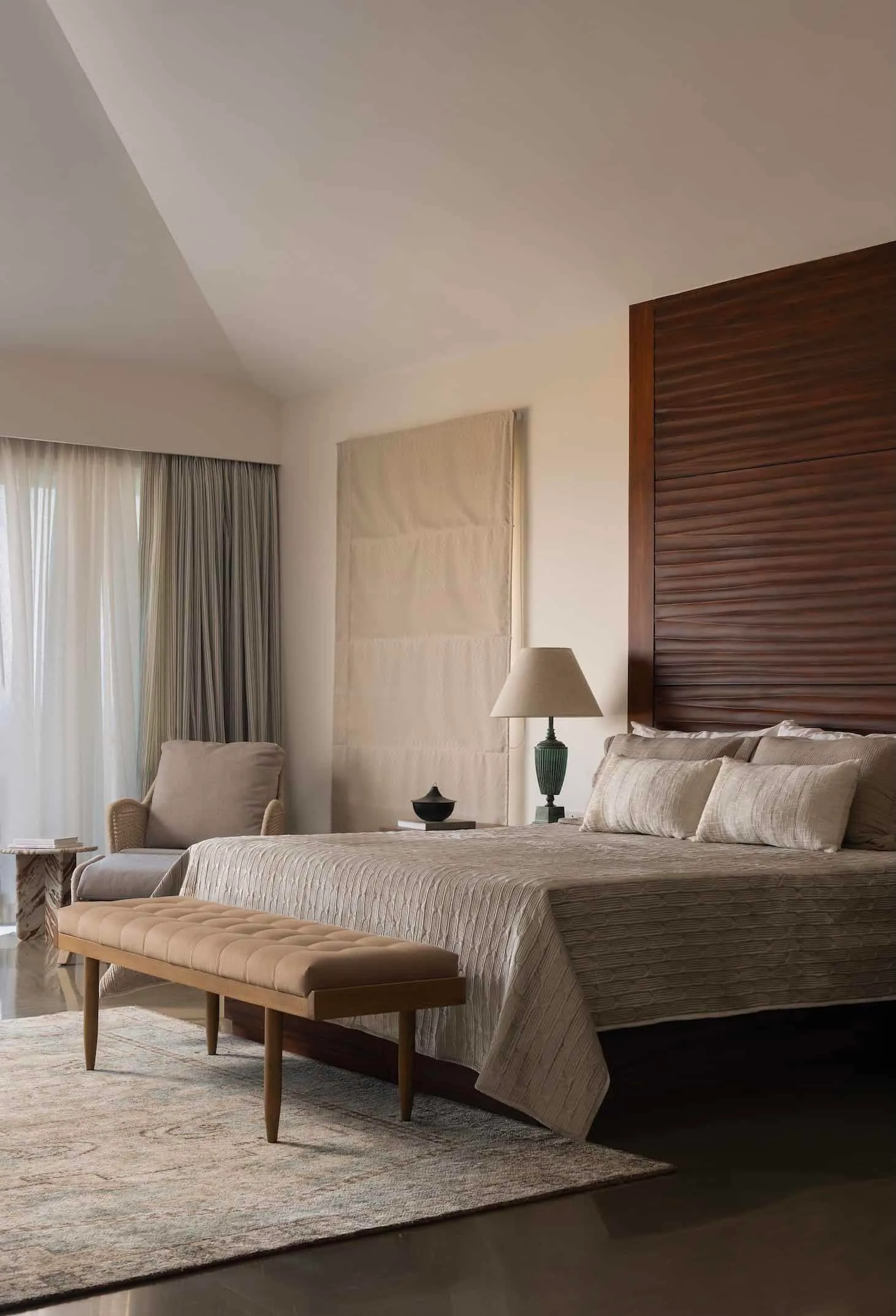 Kora Home 中的手工制作和天然纹理