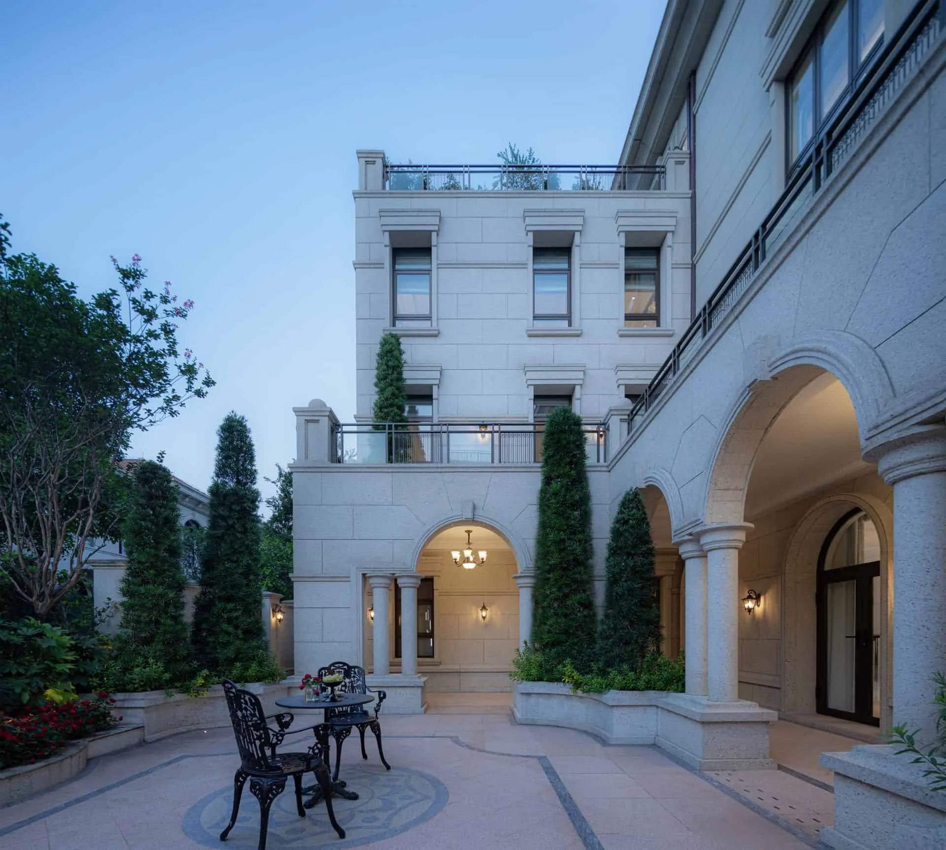 Crepuscule Manor 由 BDSD Boundless Design 设计 —— 东莞花园庭院景观