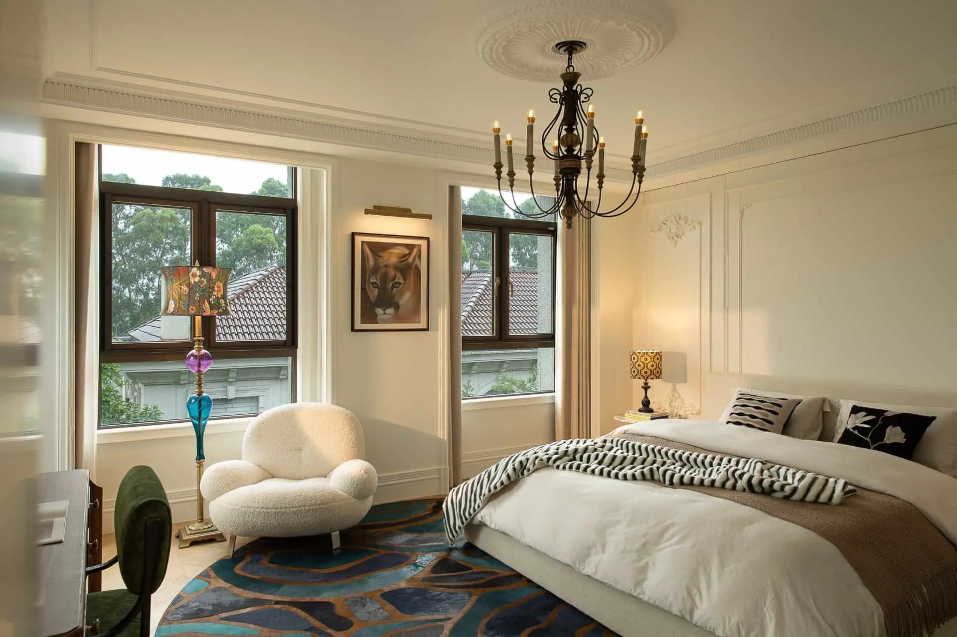 Crepuscule Manor 由 BDSD Boundless Design 设计 —— 东莞卧室吊灯全景