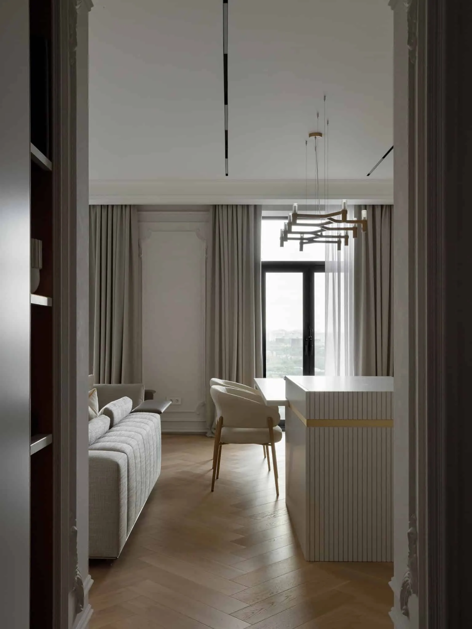 尤莉亚·斯塔里科娃私人客厅吊灯，莫斯科