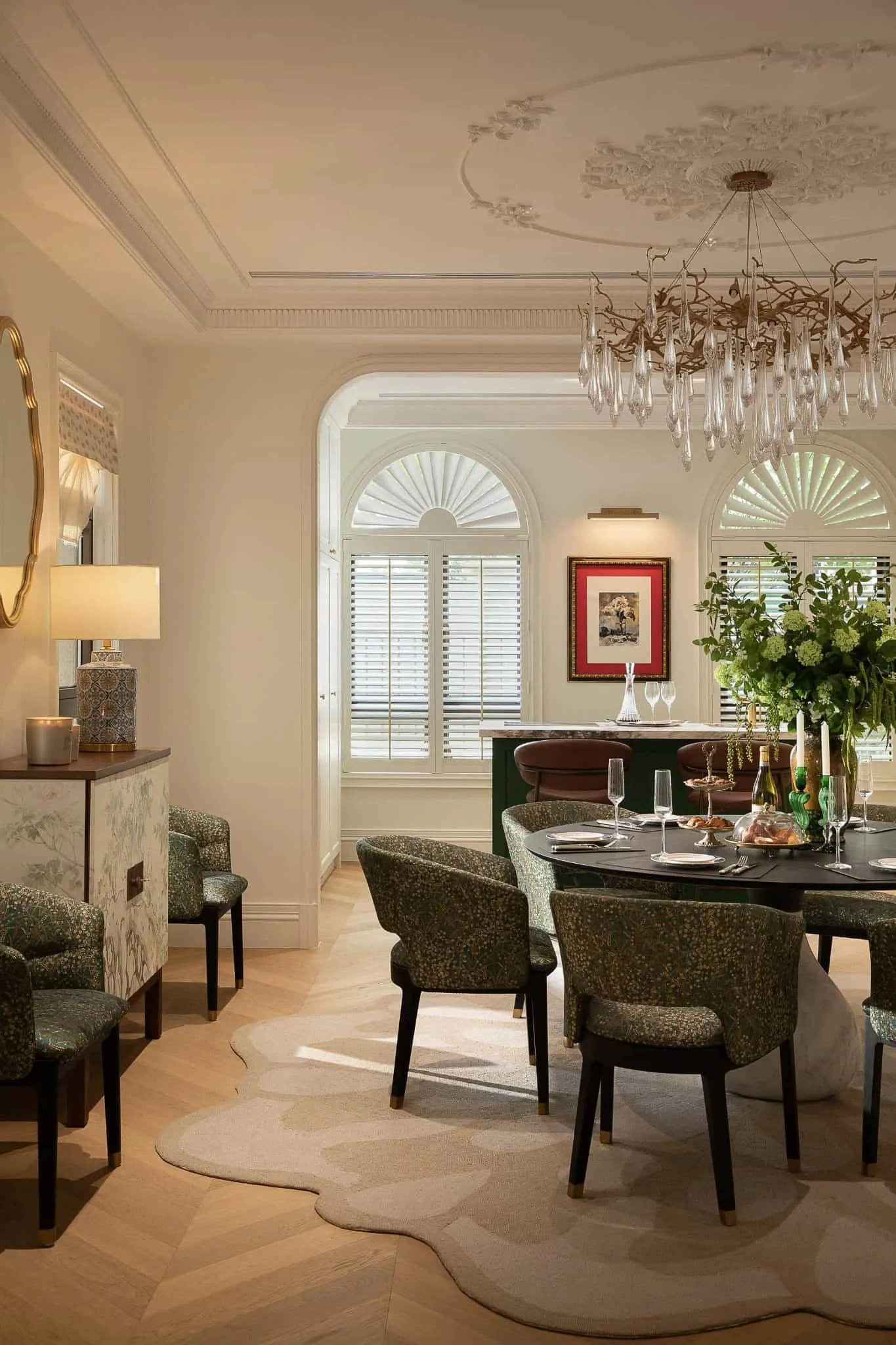 Crepuscule Manor 由 BDSD Boundless Design 设计 —— 东莞餐厅窗户的光线