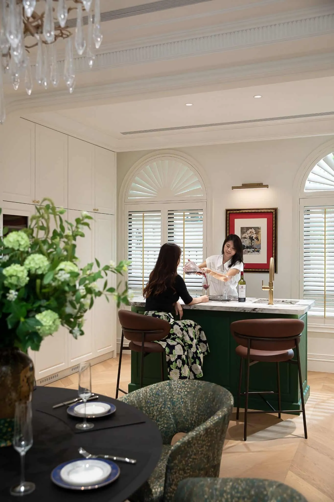 Crepuscule Manor 由 BDSD Boundless Design 设计 —— 东莞厨房岛台社交场景