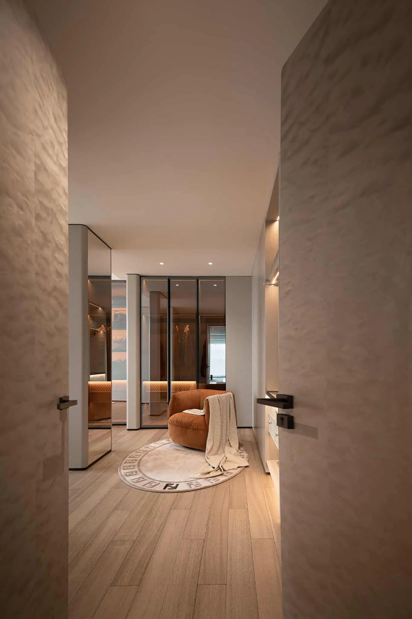 Azure Heights by BDSD Boundless Design – dressing room entry, Shenzhen, China