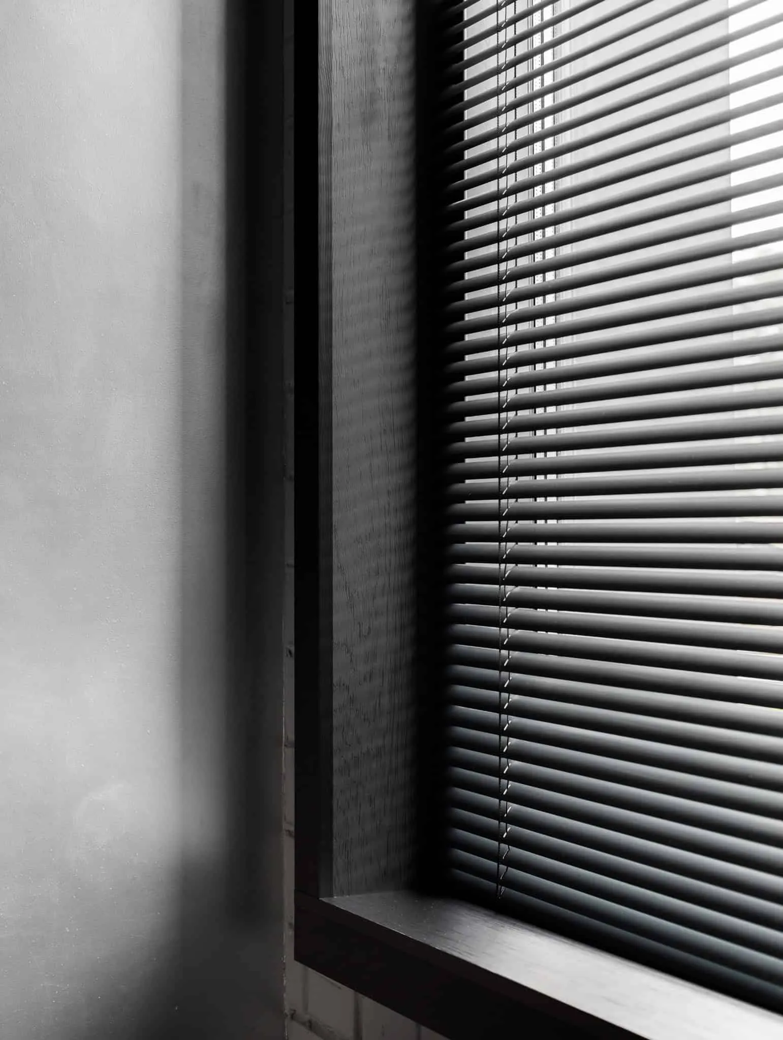 Modern minimalist interior by Julia Starikova – bathroom with blue walls and sink in Chelyabinsk, Russia