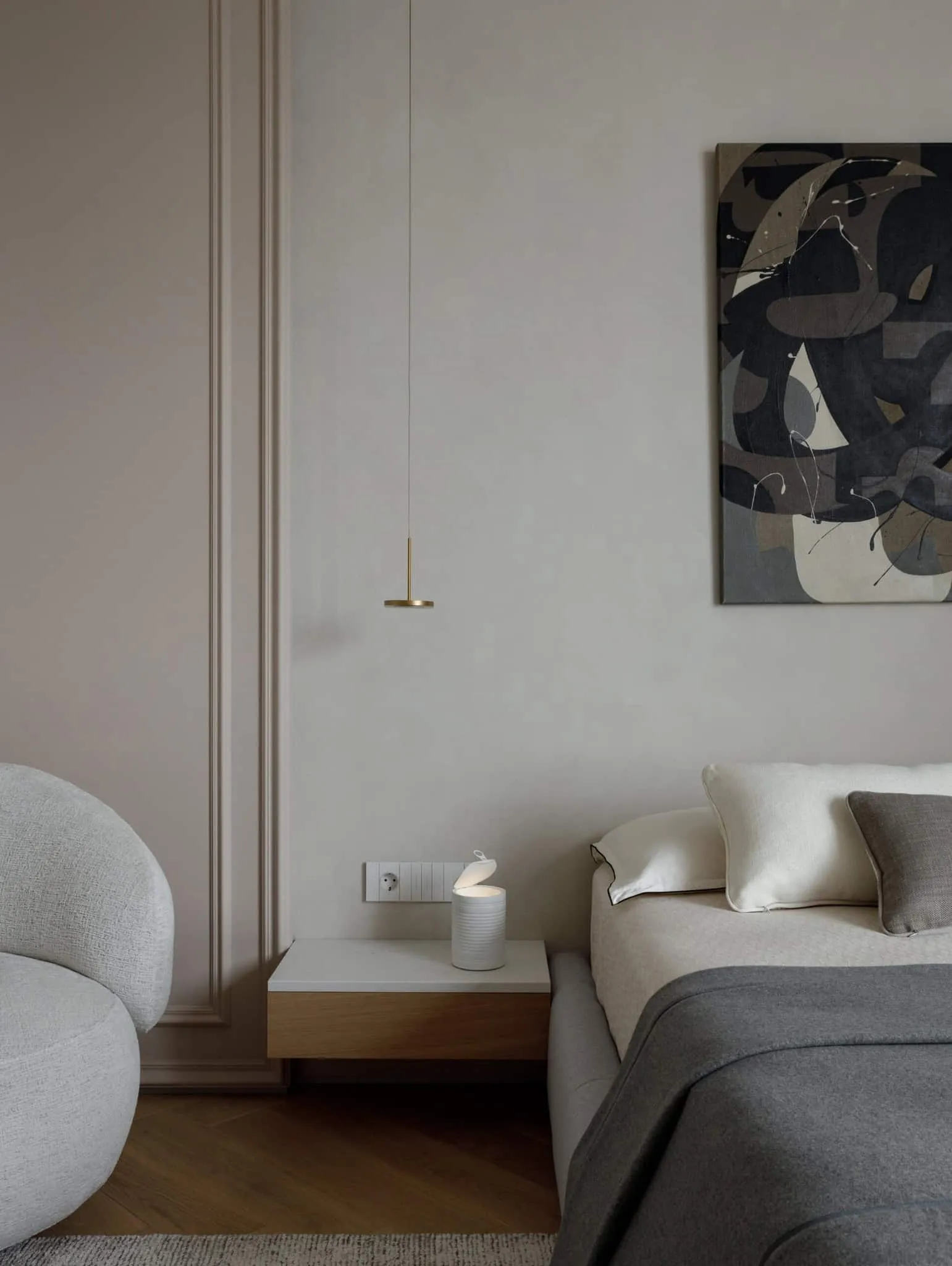 尤莉亚·斯塔里科娃私人舒适角落配扶手椅，莫斯科